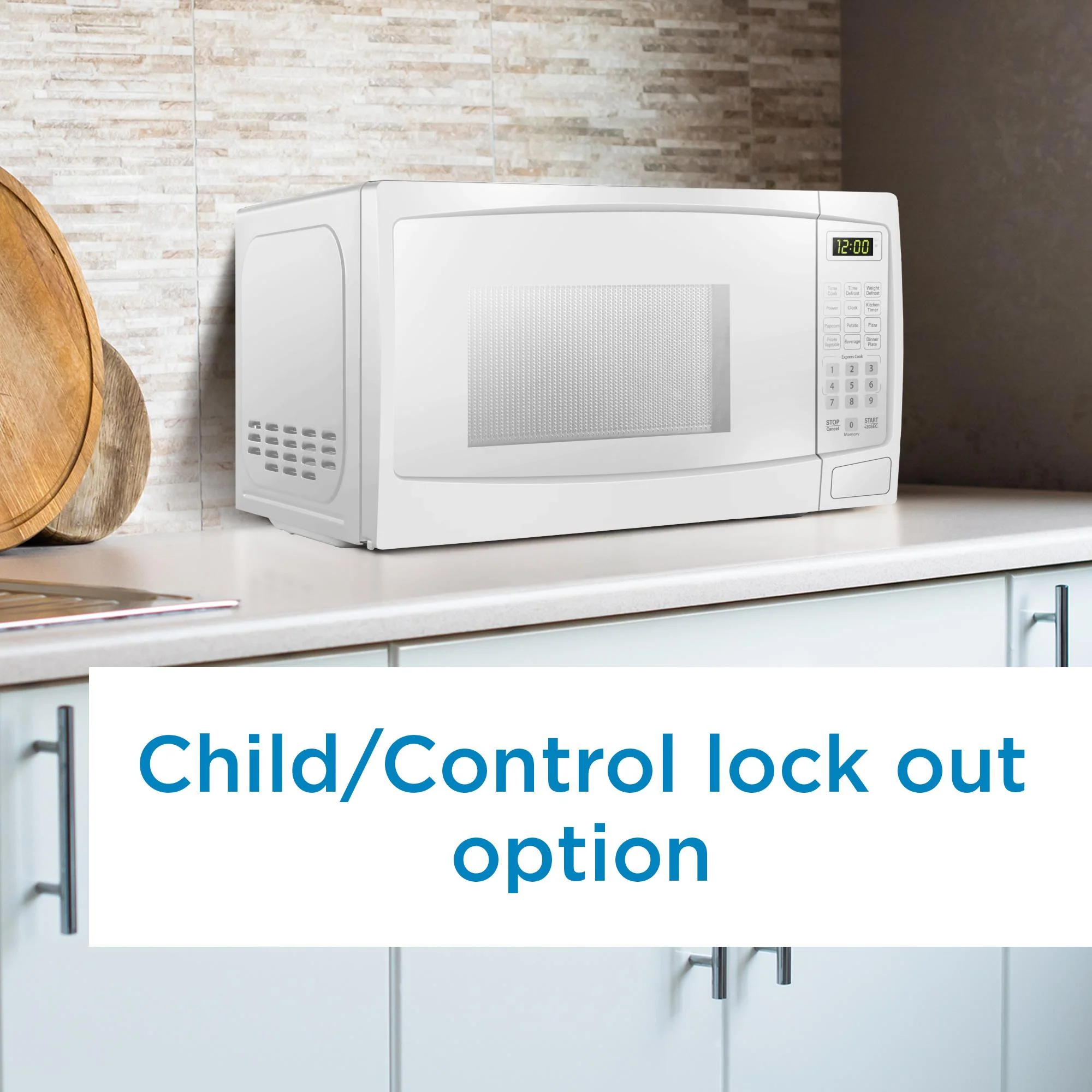 Danby 1.1 cu. ft. Countertop Microwave in White - Image 10