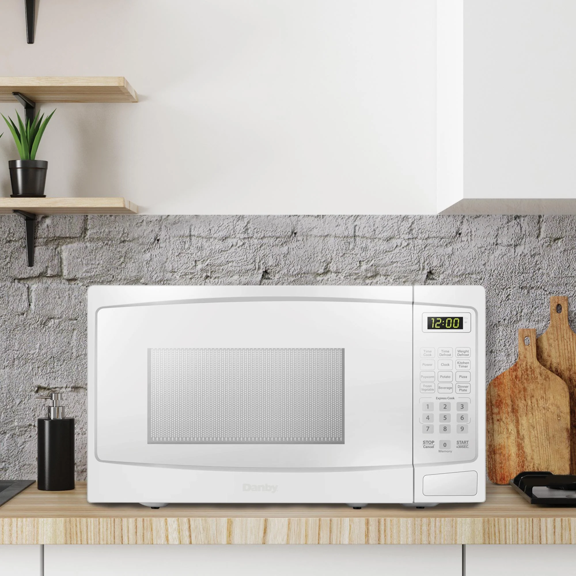 Danby 1.1 cu. ft. Countertop Microwave in White - Image 14