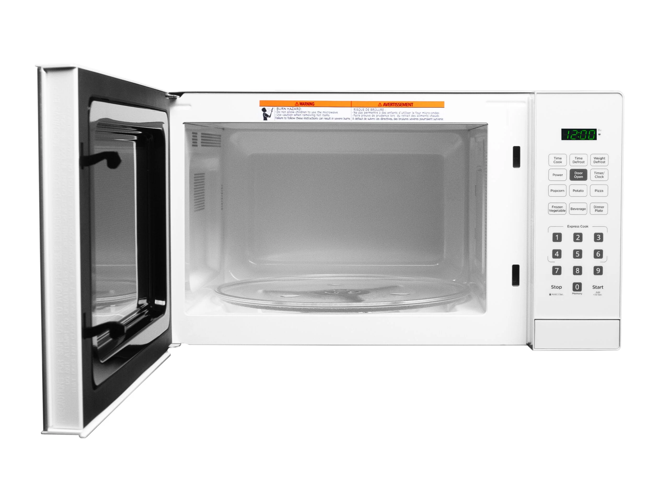 DBMW1121BWW Danby 1.1 cu. ft. Countertop Microwave in White - Image 7