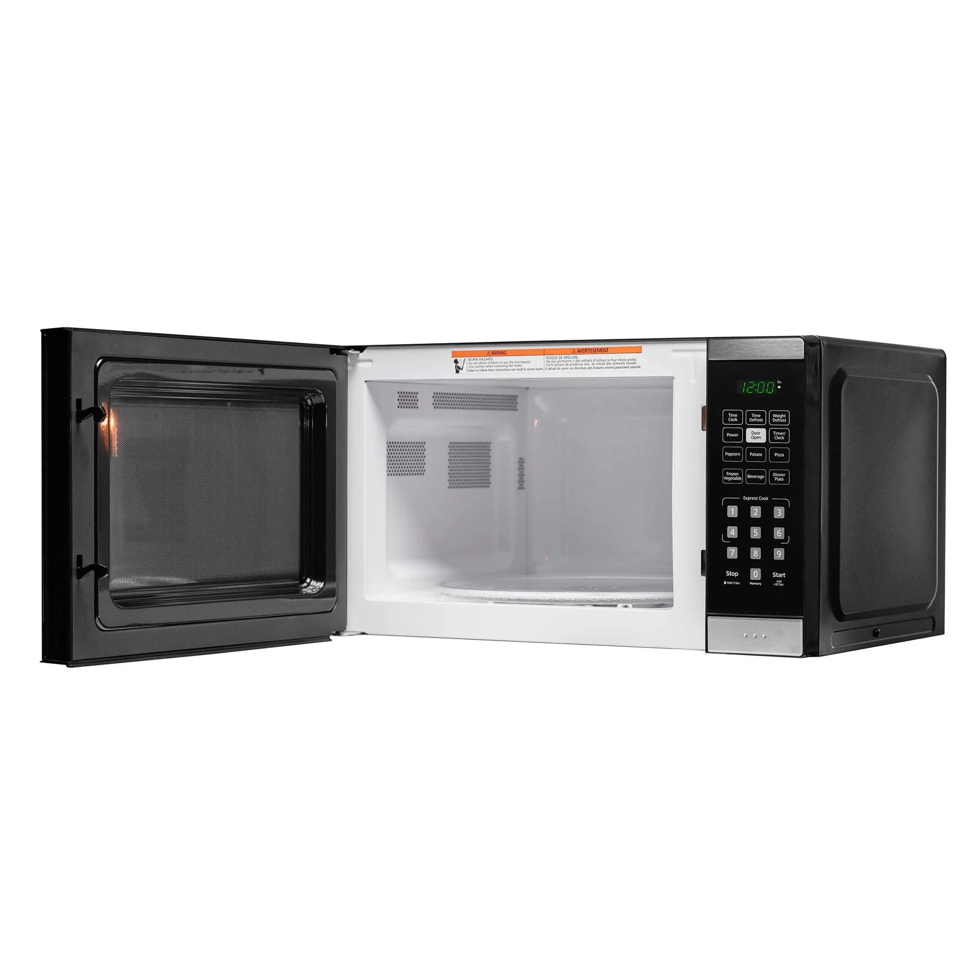DBMW1126BBS Danby 1.1 cu. ft. Countertop Microwave in Black and Stainless Steel - Image 8