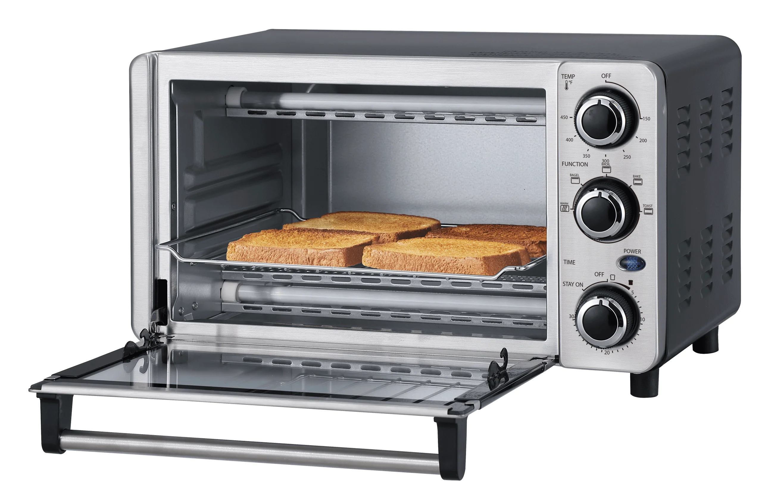 DBTO0412BBSS Danby 0.4 cu. ft./12L 4 Slice Countertop Toaster Oven in Stainless Steel - Image 9