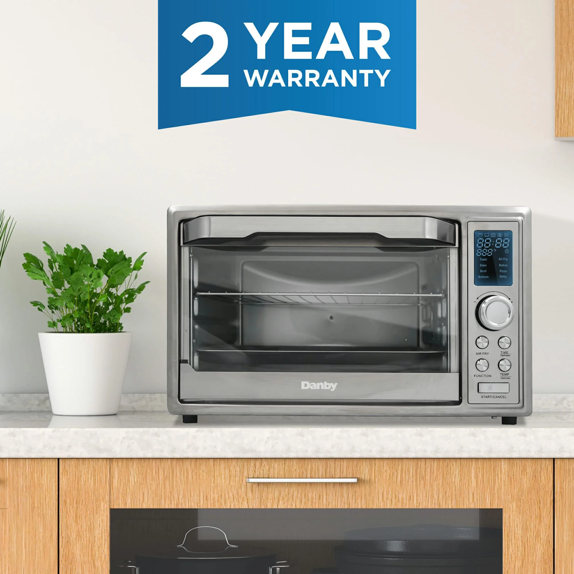 DBTO0961ABSS Danby 0.9 cu. ft. Toaster Oven with Air Fry Technology in Stainless Steel - Image 12