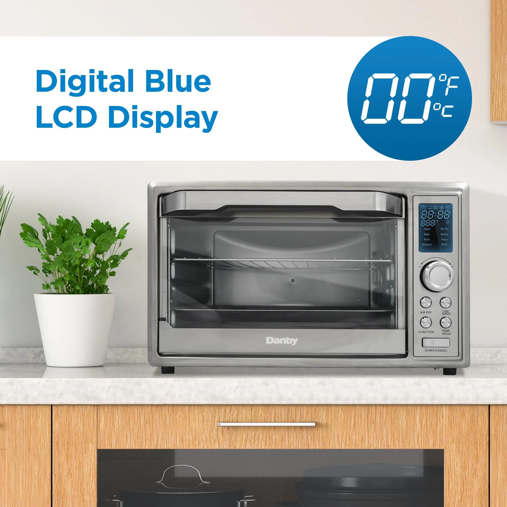 DBTO0961ABSS Danby 0.9 cu. ft. Toaster Oven with Air Fry Technology in Stainless Steel - Image 6