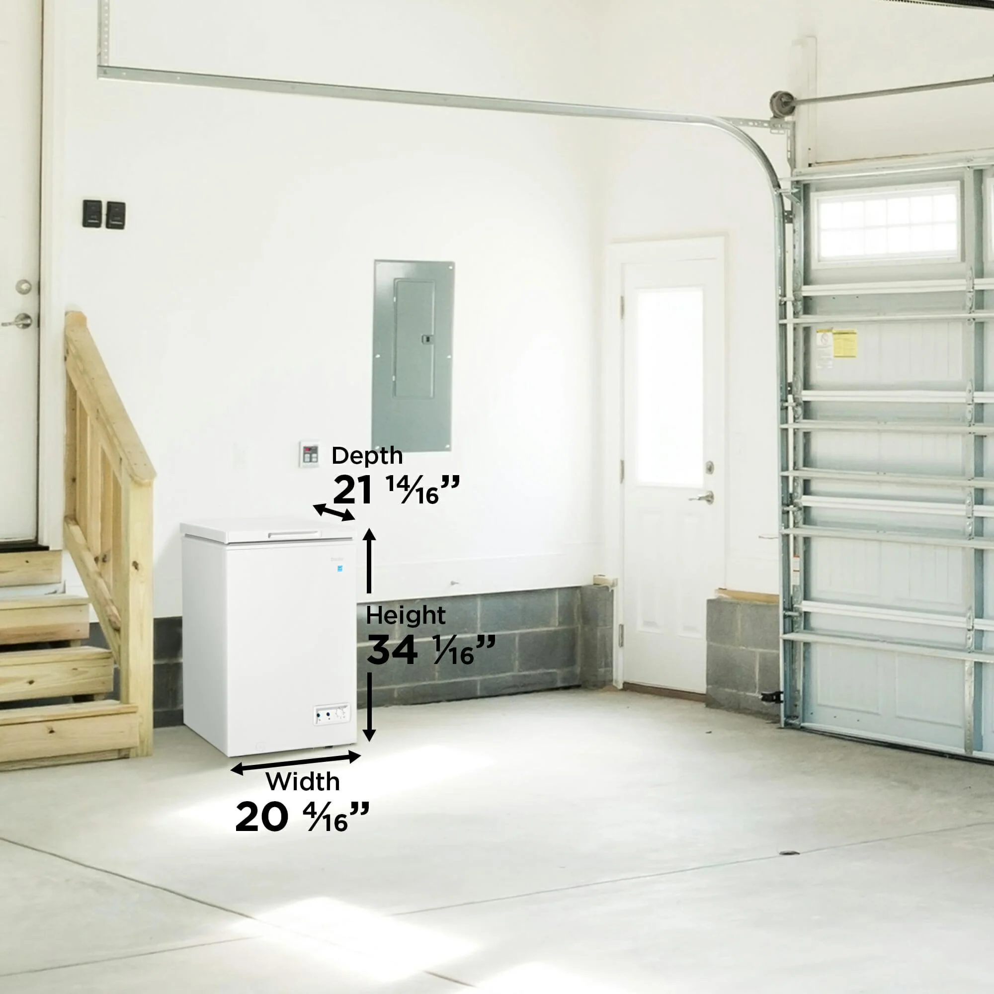 DCF035A5WDB Danby 3.5 cu. ft. Chest Freezer in White - Image 13