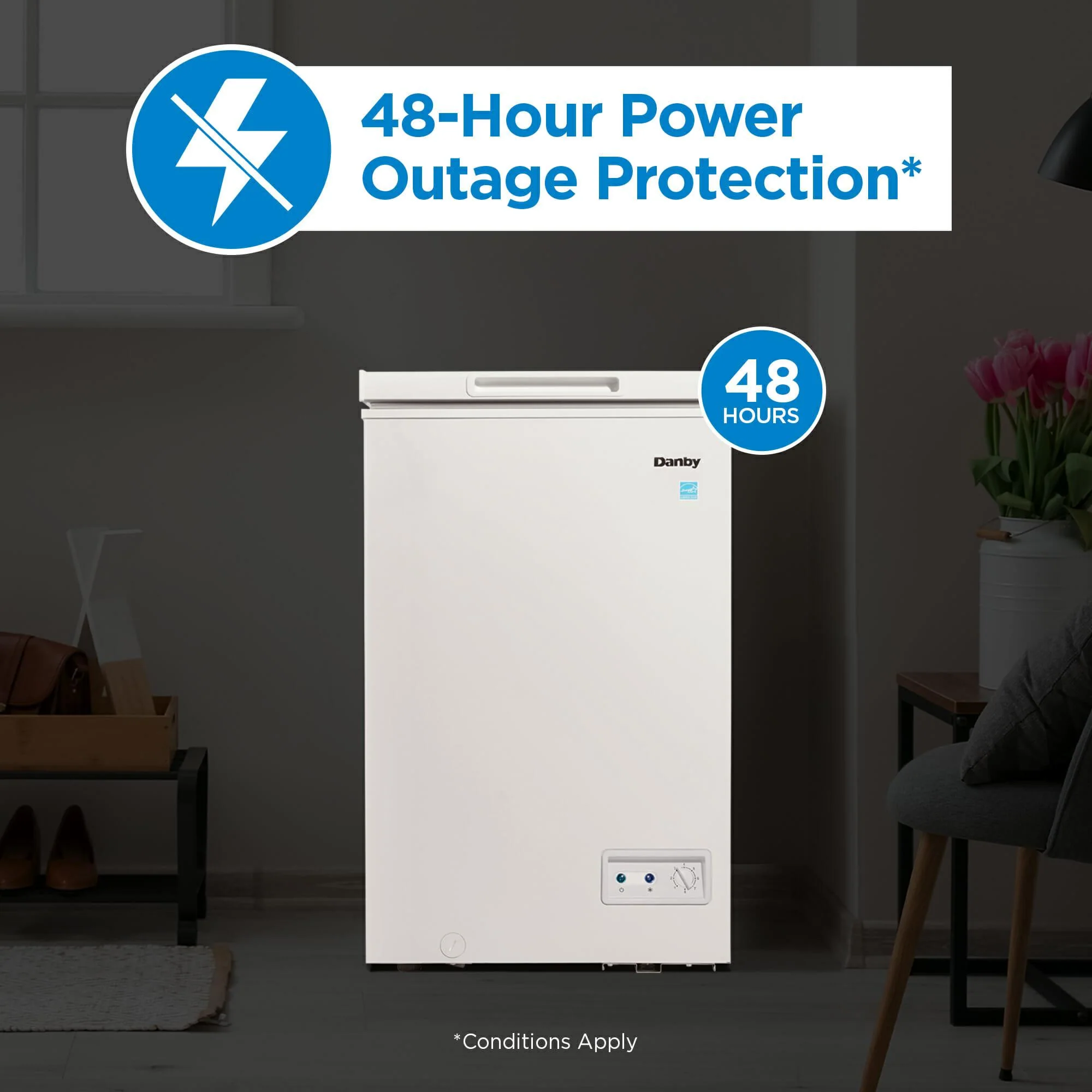 DCF035A5WDB Danby 3.5 cu. ft. Chest Freezer in White - Image 7