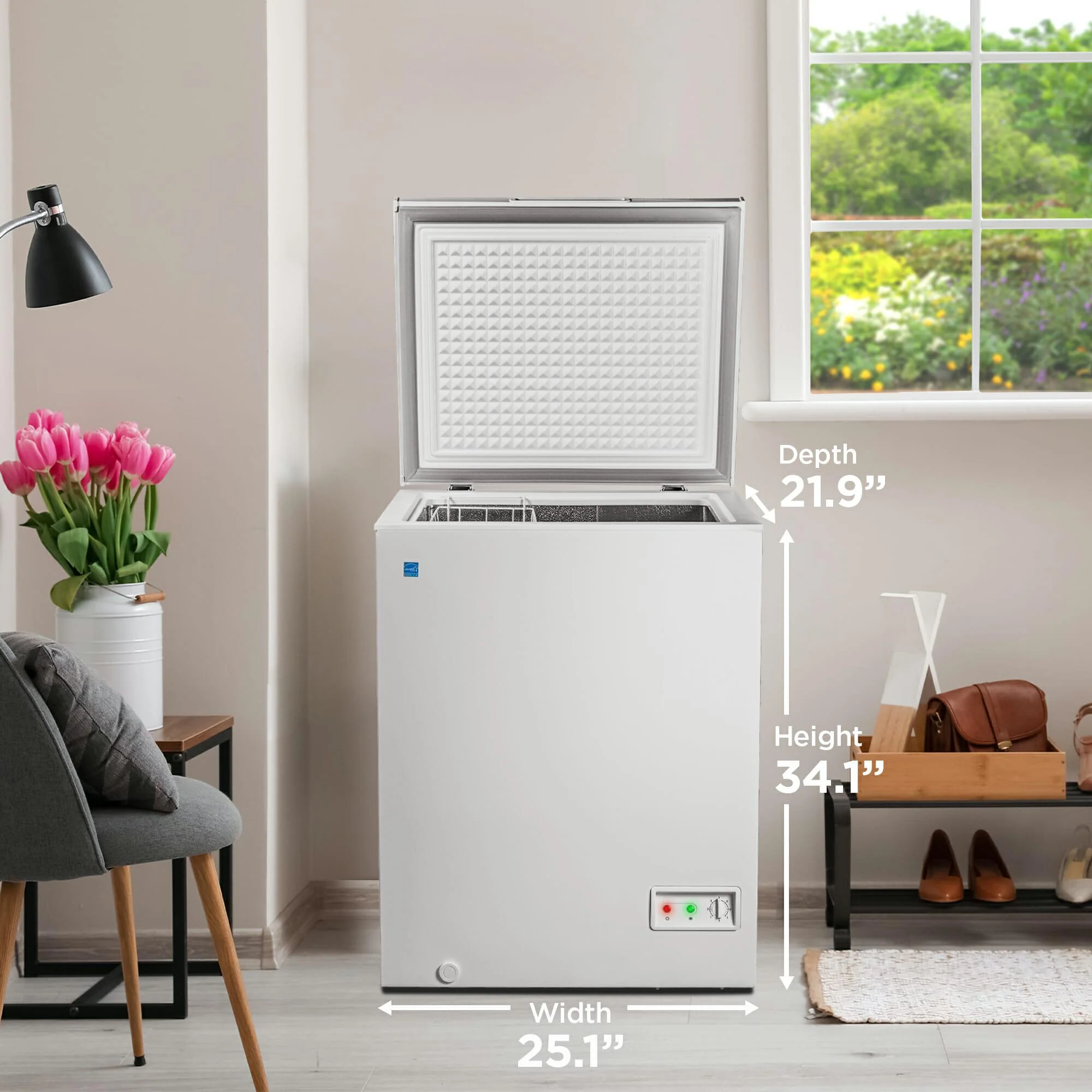 DCF050A5WDB Danby 5.0 cu. ft. Square Model Chest Freezer in White - Image 15