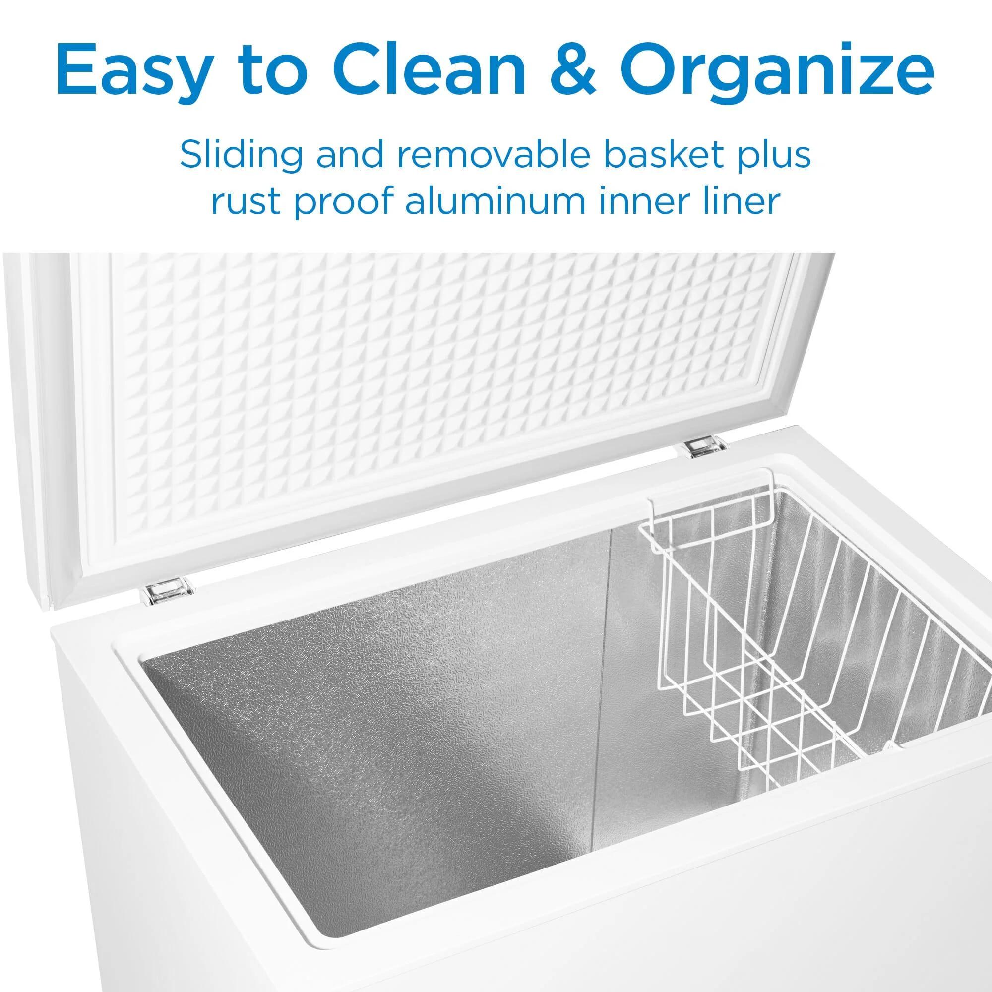 DCF070A5WDB Danby 7.0 cu. ft. Square Model Chest Freezer in White - Image 9