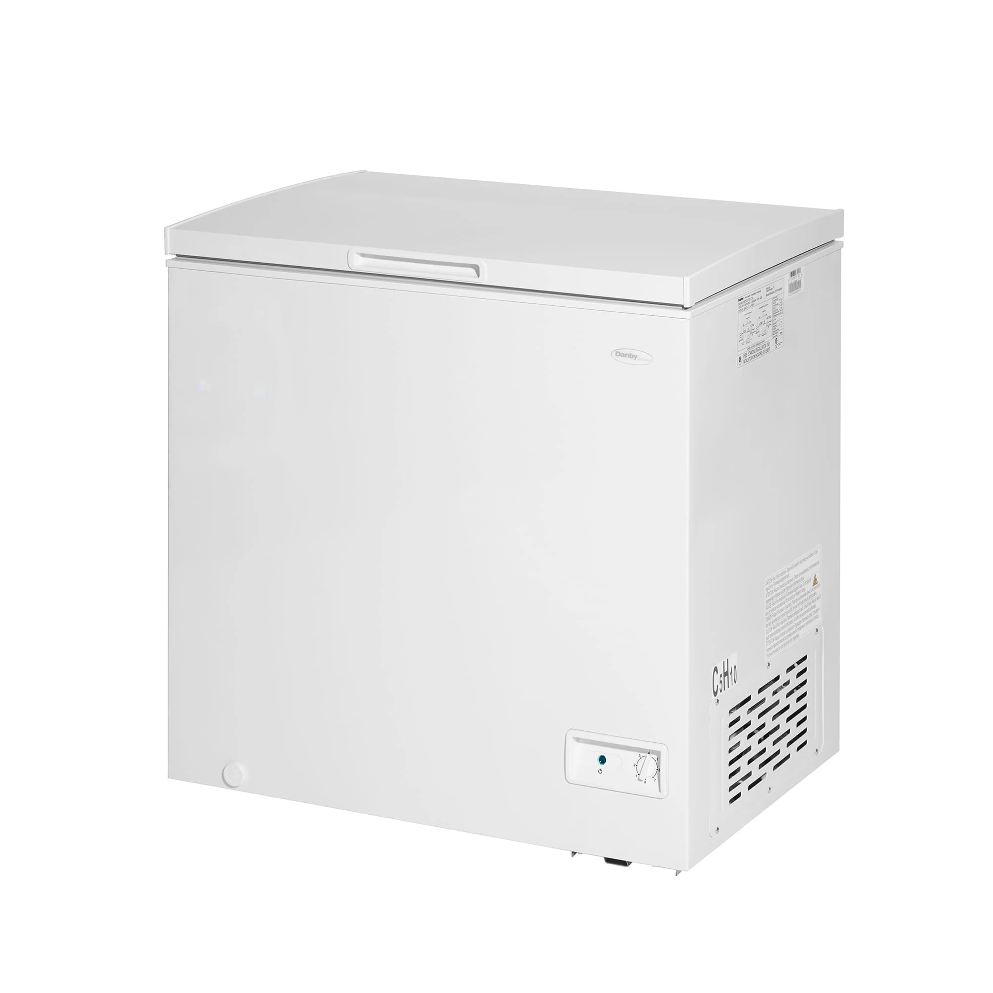 DCF070A6WM Danby 7.0 cu. ft. Square Model Chest Freezer in White - Image 3