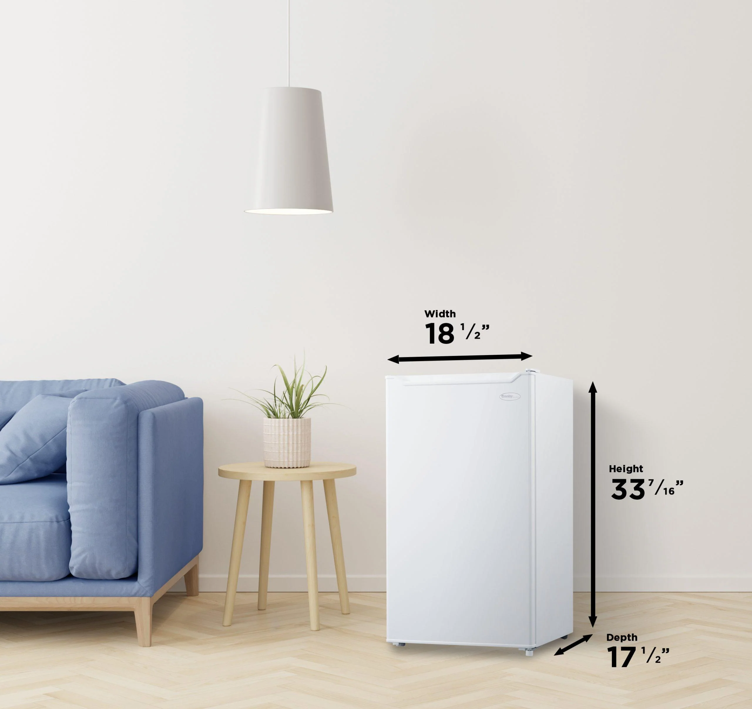 Danby 3.3 cu. ft. Compact Fridge in White - Image 14