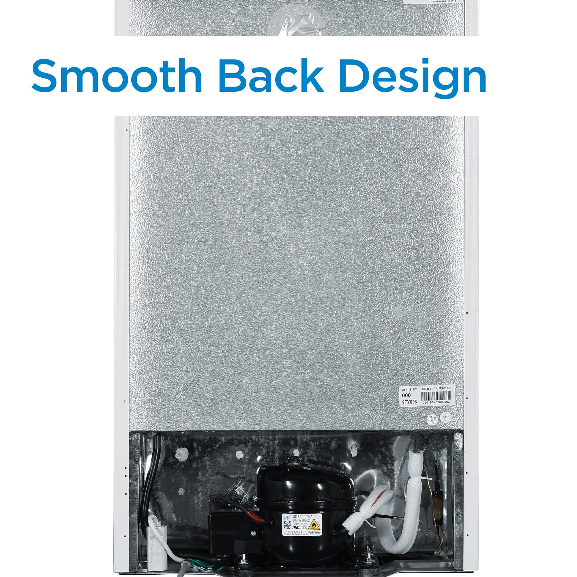DCR033B2SLM Danby Diplomat 3.2 cu. ft. Compact Refrigerator in Stainless Steel Look - Image 5