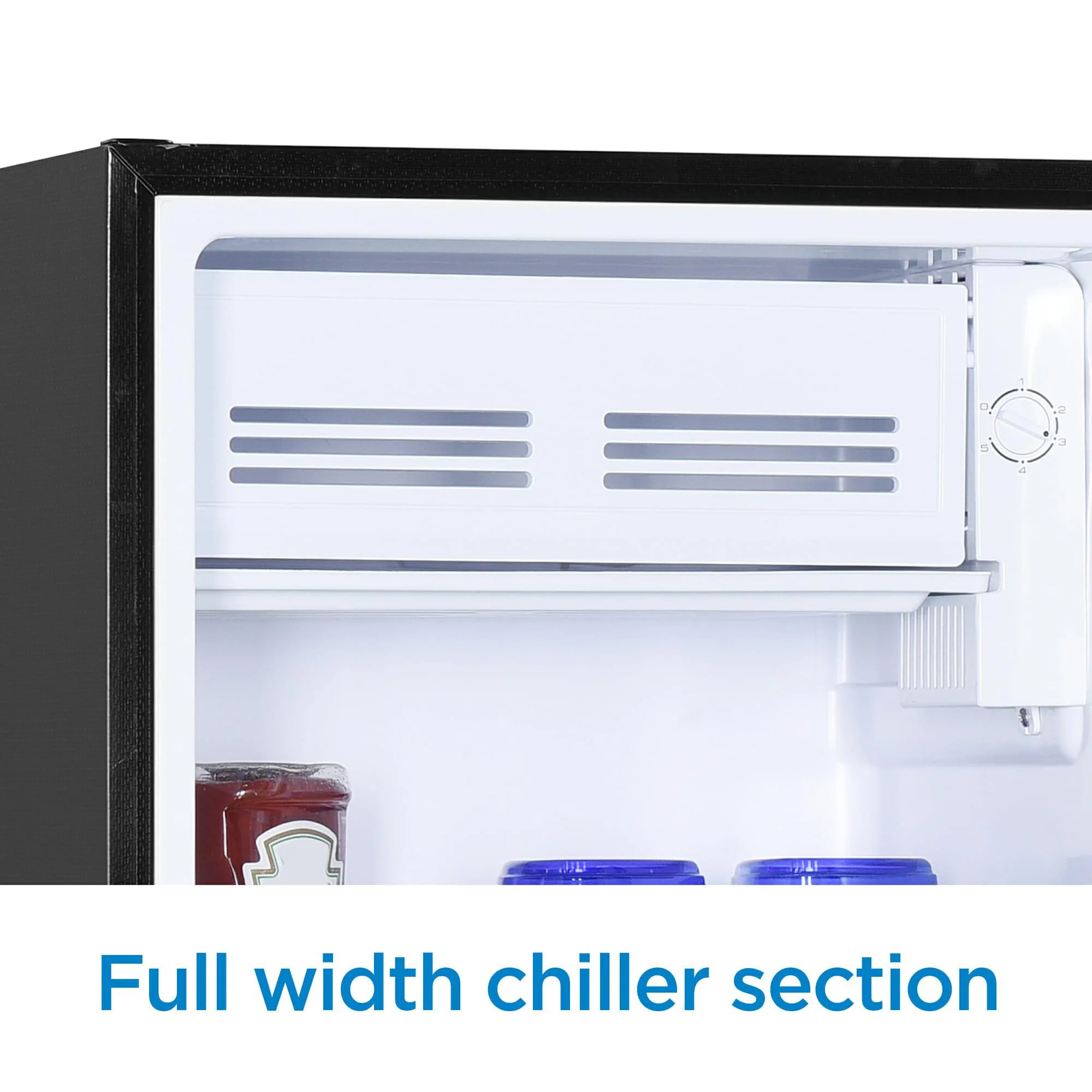 DCR033B2SLM Danby Diplomat 3.2 cu. ft. Compact Refrigerator in Stainless Steel Look - Image 7