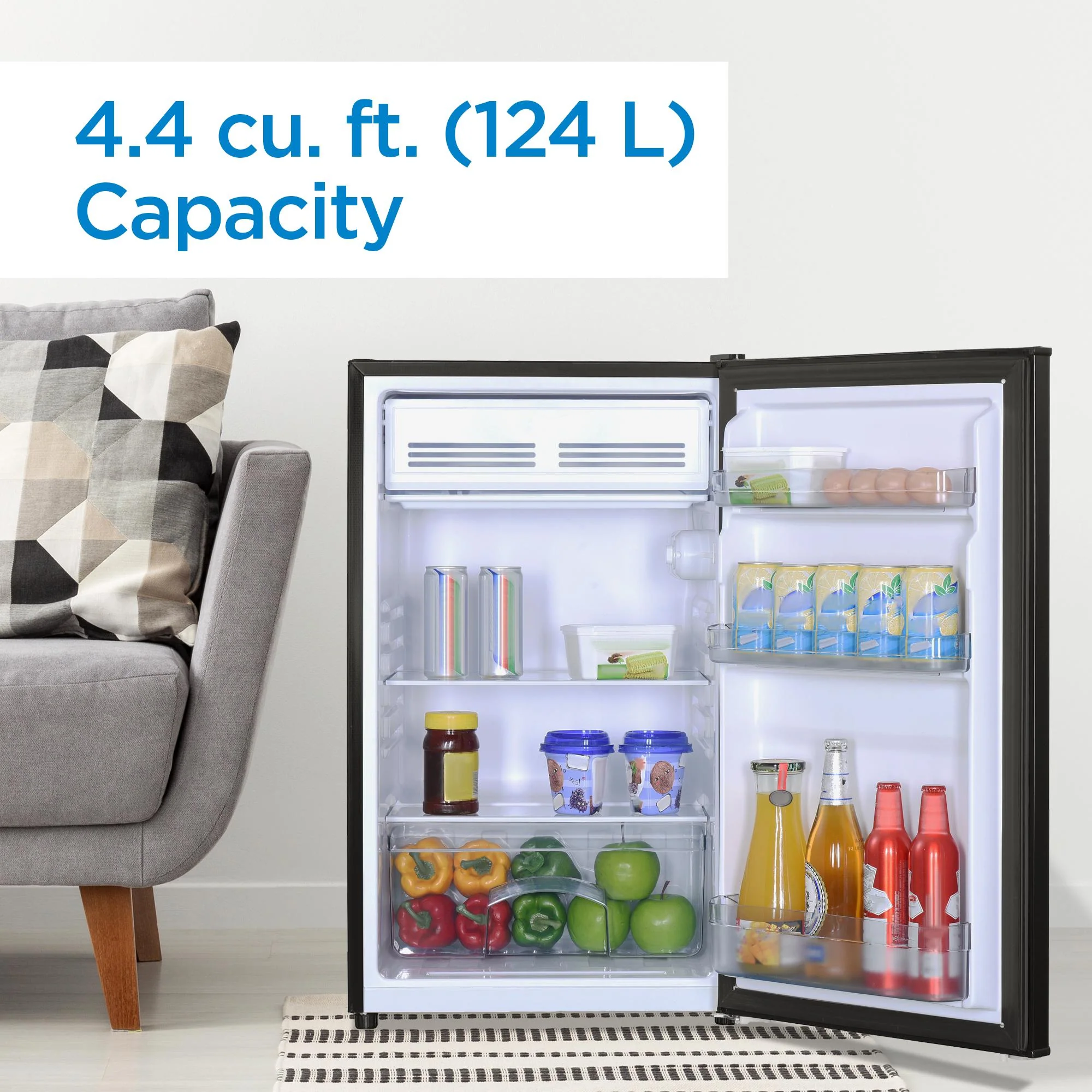 DCR044B1BM Danby 4.4 cu. ft. Compact Fridge in Black - Image 6