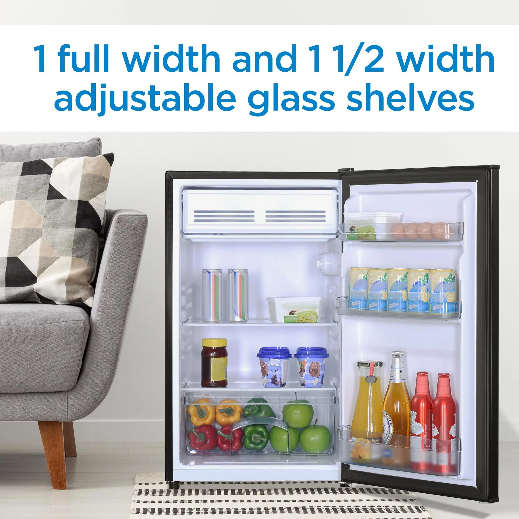 DCR044B1BM Danby 4.4 cu. ft. Compact Fridge in Black - Image 9