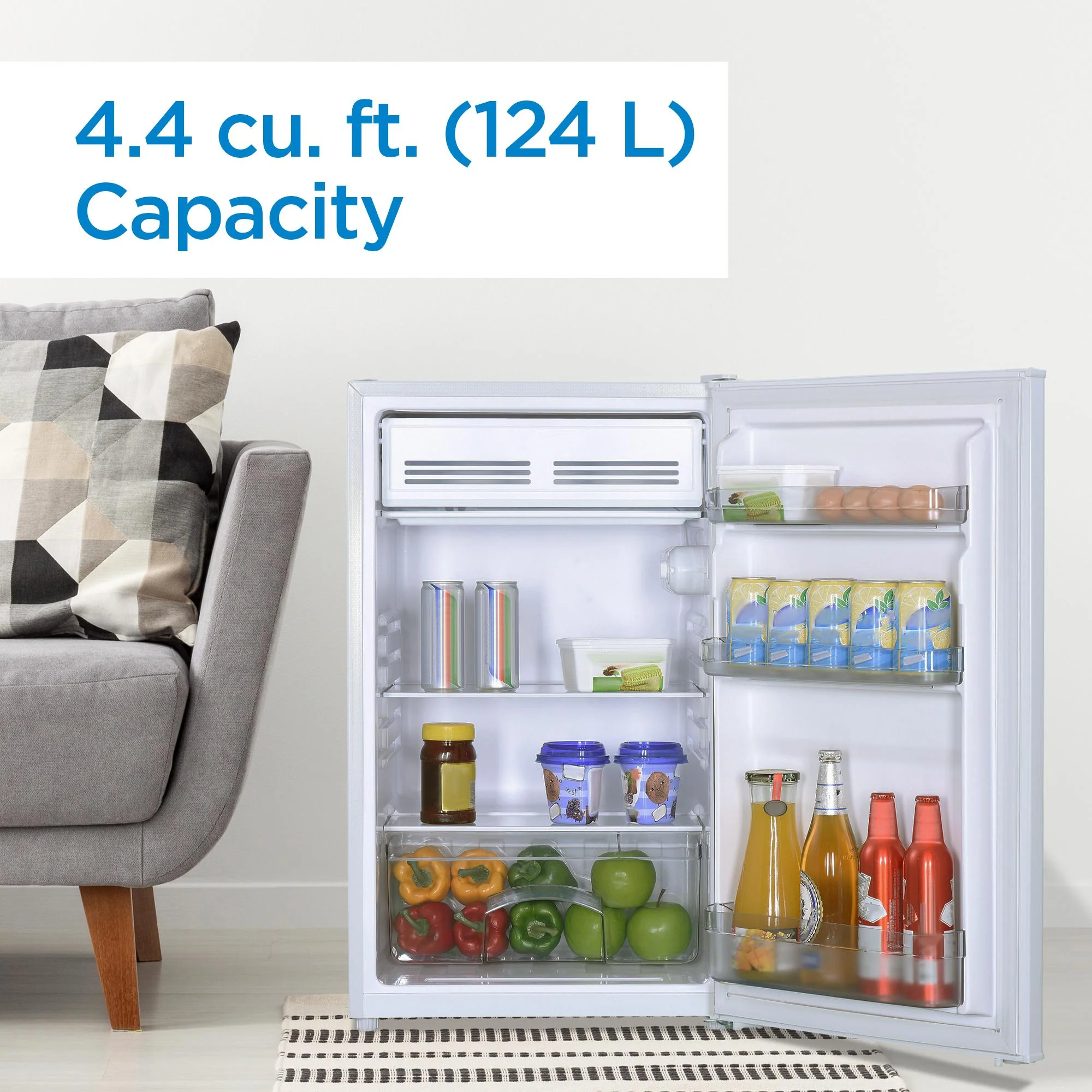 DCR044B1WM Danby 4.4 cu. ft. Compact Fridge in White - Image 7