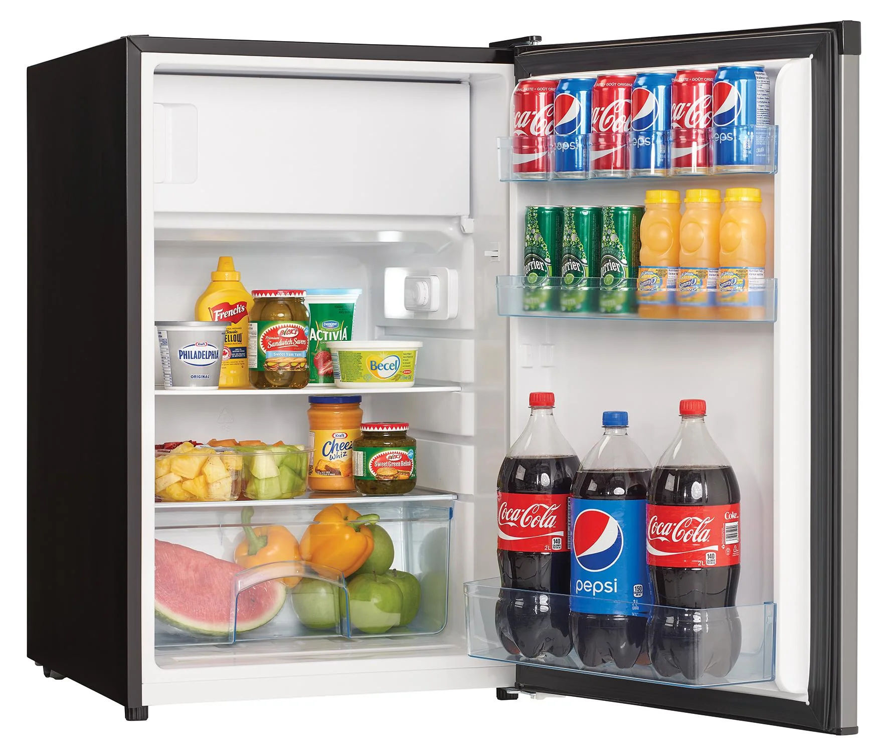 Danby 4.5 cu. ft. Compact Fridge with True Freezer in Stainless Steel - Image 26