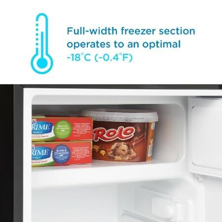Danby 4.5 cu. ft. Compact Fridge with True Freezer in Stainless Steel - Image 5