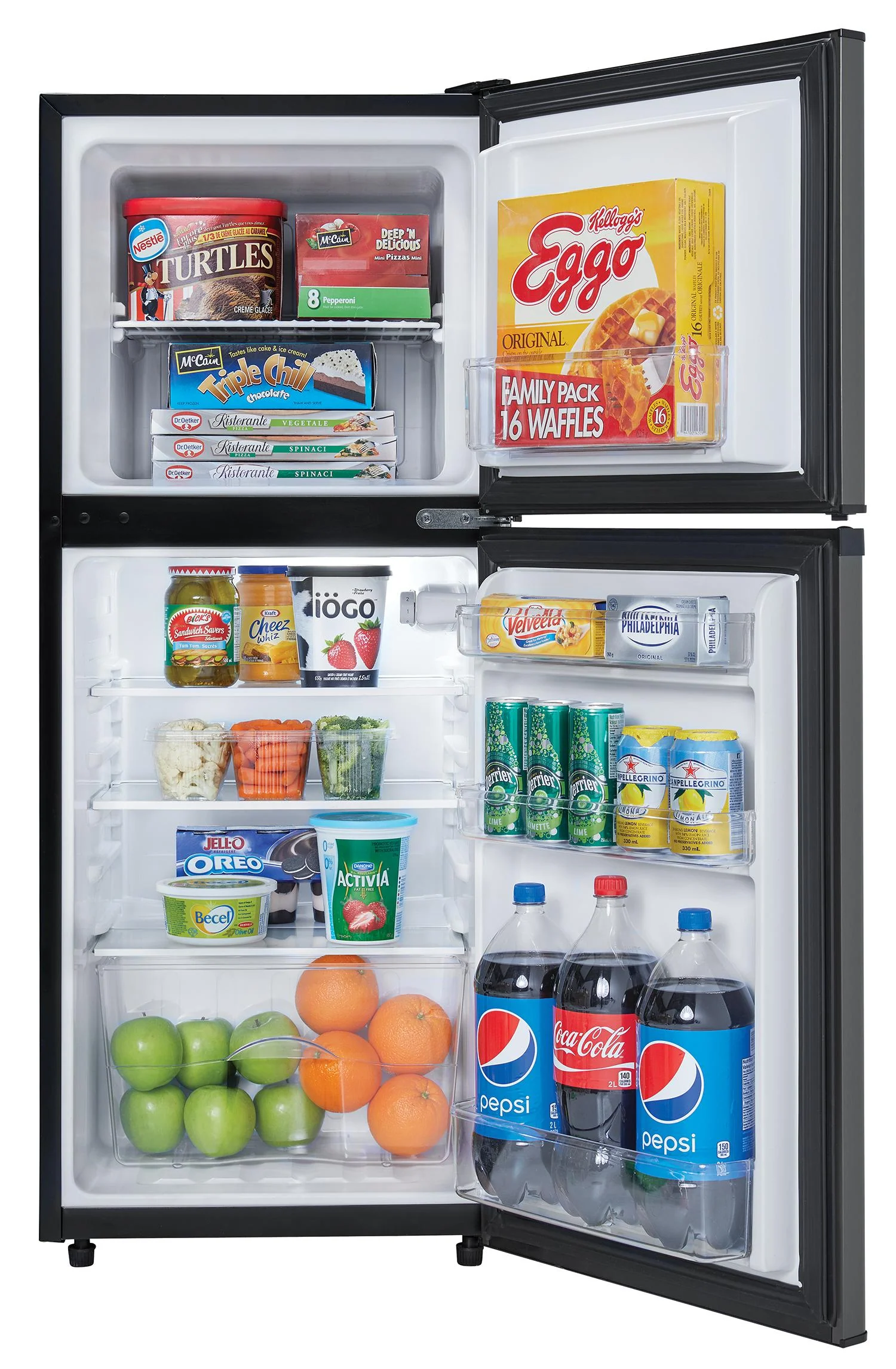 DCR047A1BBSL Danby 4.7 cu. ft. 2-door Compact Fridge in Black Stainless Steel Look - Image 6