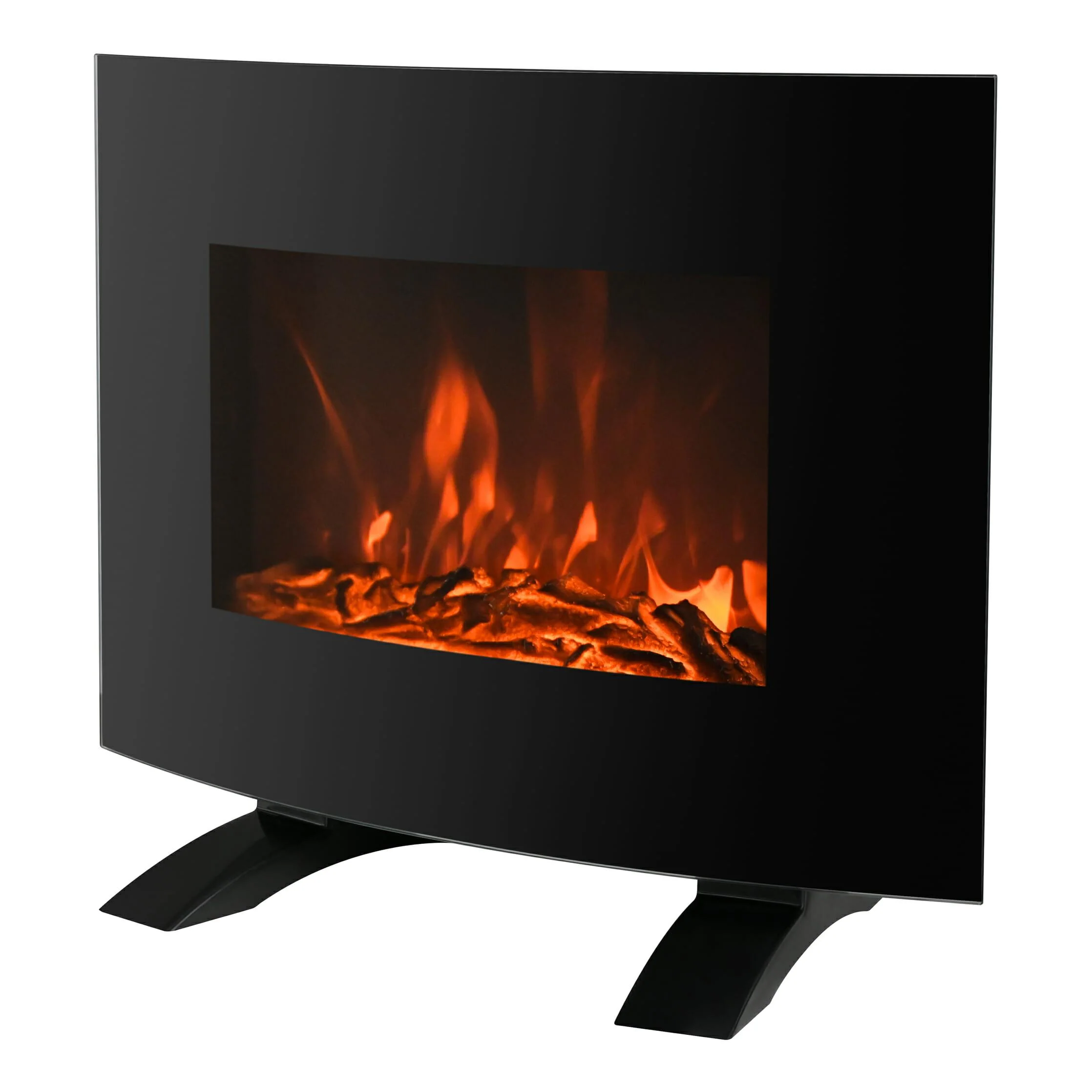 DDEF02213BD13 Danby Designer 22 Wall Mount Electric Fireplace in Black - Image 2