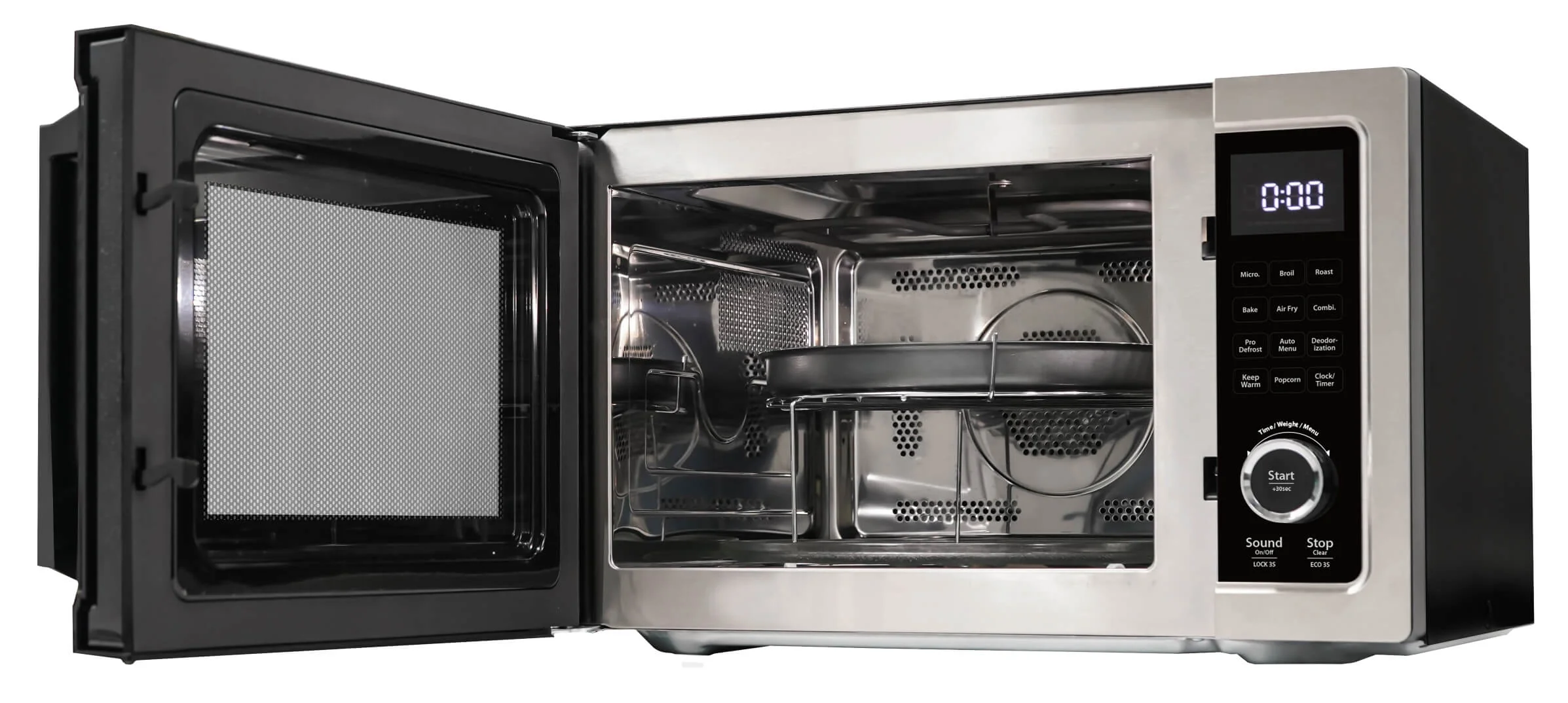 DDMW1061BSS6 Danby 5 in 1 Multifunctional Microwave Oven with Air Fry, Convection roast/bake, Broil/grill, combination cooking - Image 2