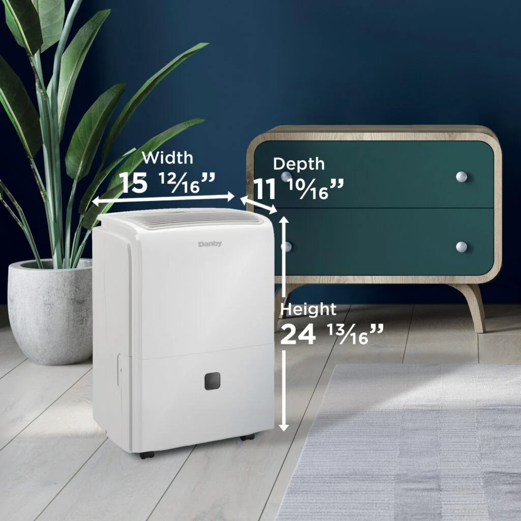 DDR040EB2WDB Danby 40Pint Dehumidifier in White - Image 13