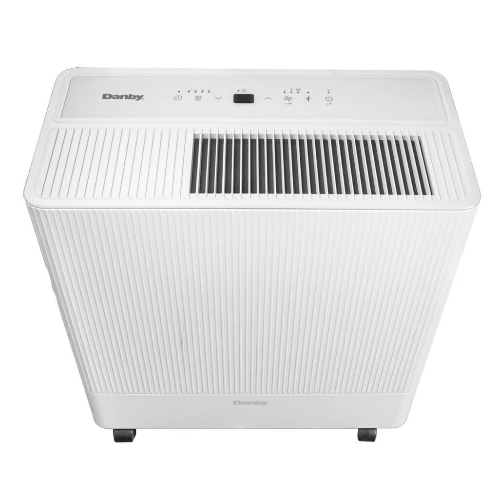 DDR050BSPWDB Danby 50-Pint Dehumidifier with Pump & Wi-Fi in White - Image 16