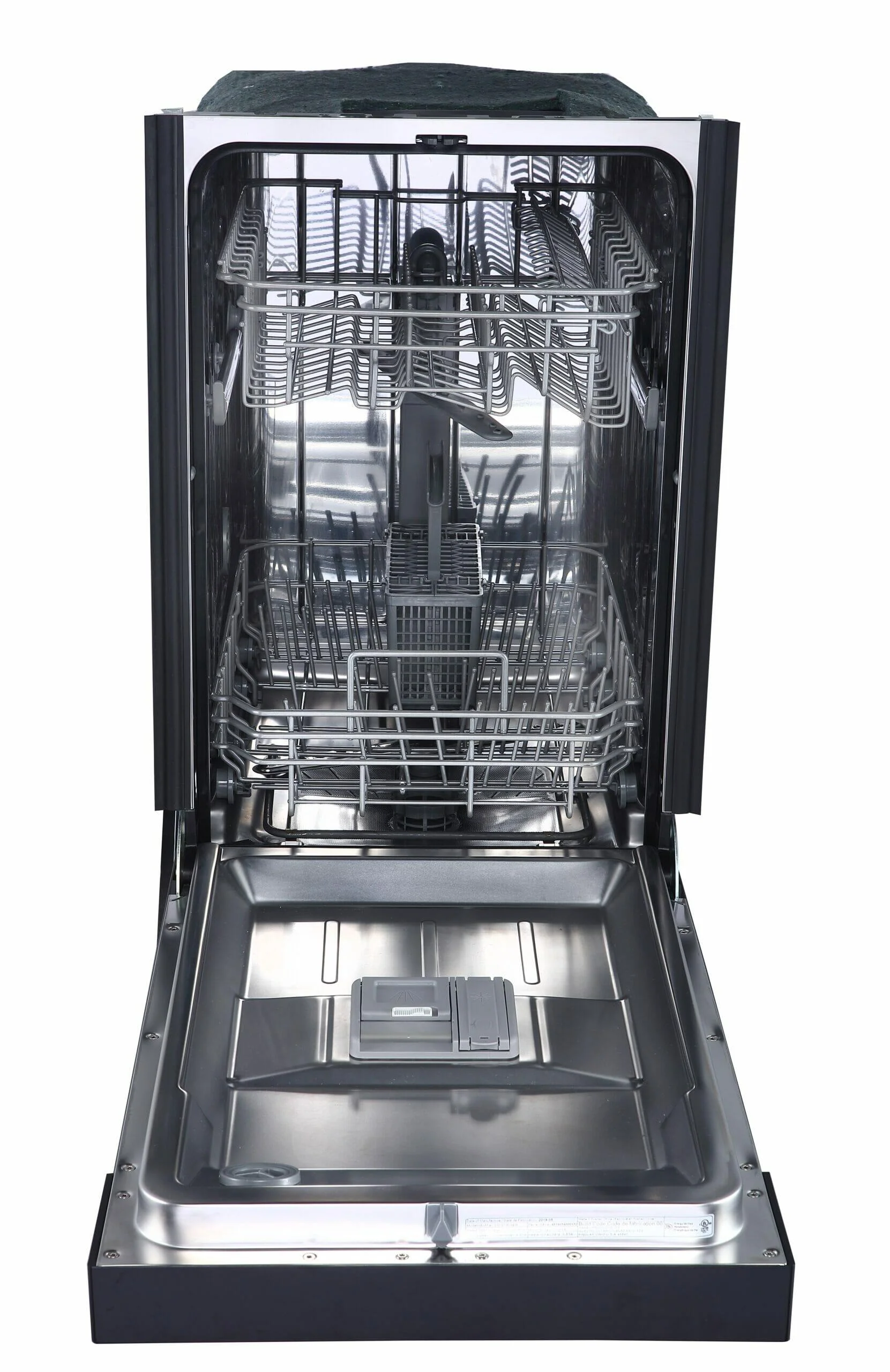 Danby 18" Wide Built-in Dishwasher in Black - Image 14