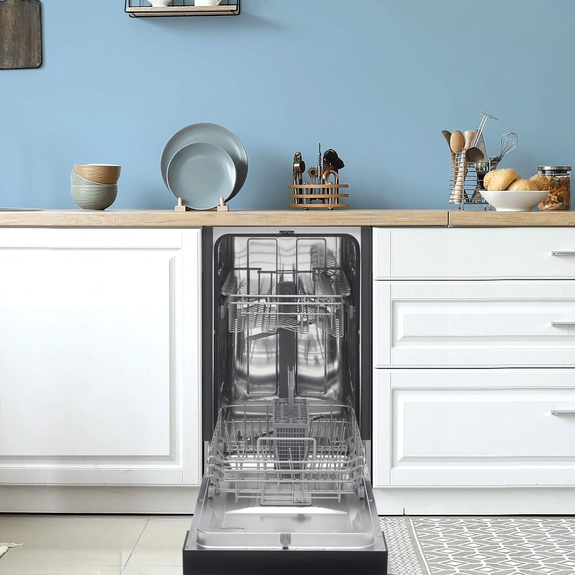 Danby 18" Wide Built-in Dishwasher in Stainless Steel - Image 14