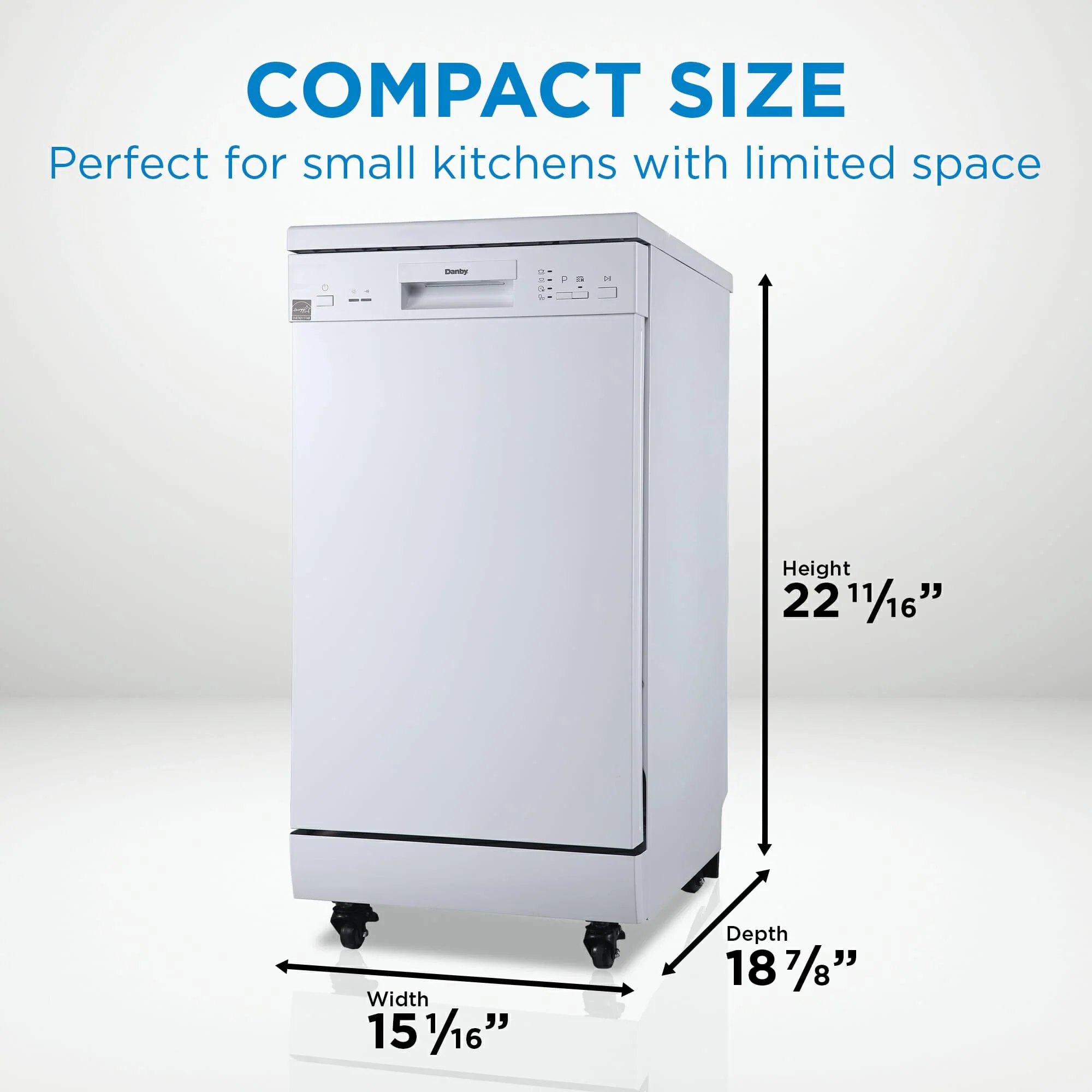 DDW1805EWP Danby 18 Wide Portable Dishwasher in White - Image 14