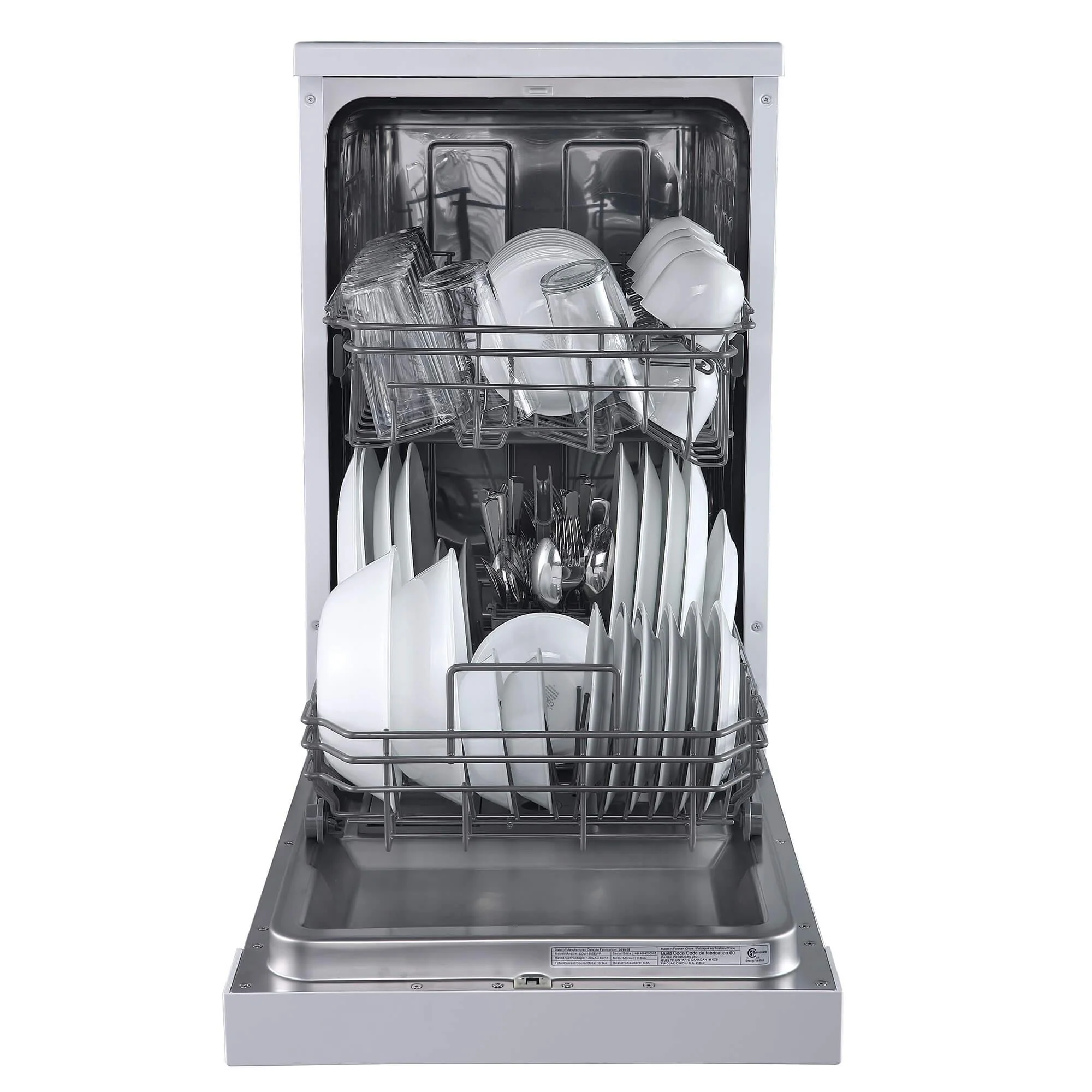 DDW1805EWP Danby 18 Wide Portable Dishwasher in White - Image 16