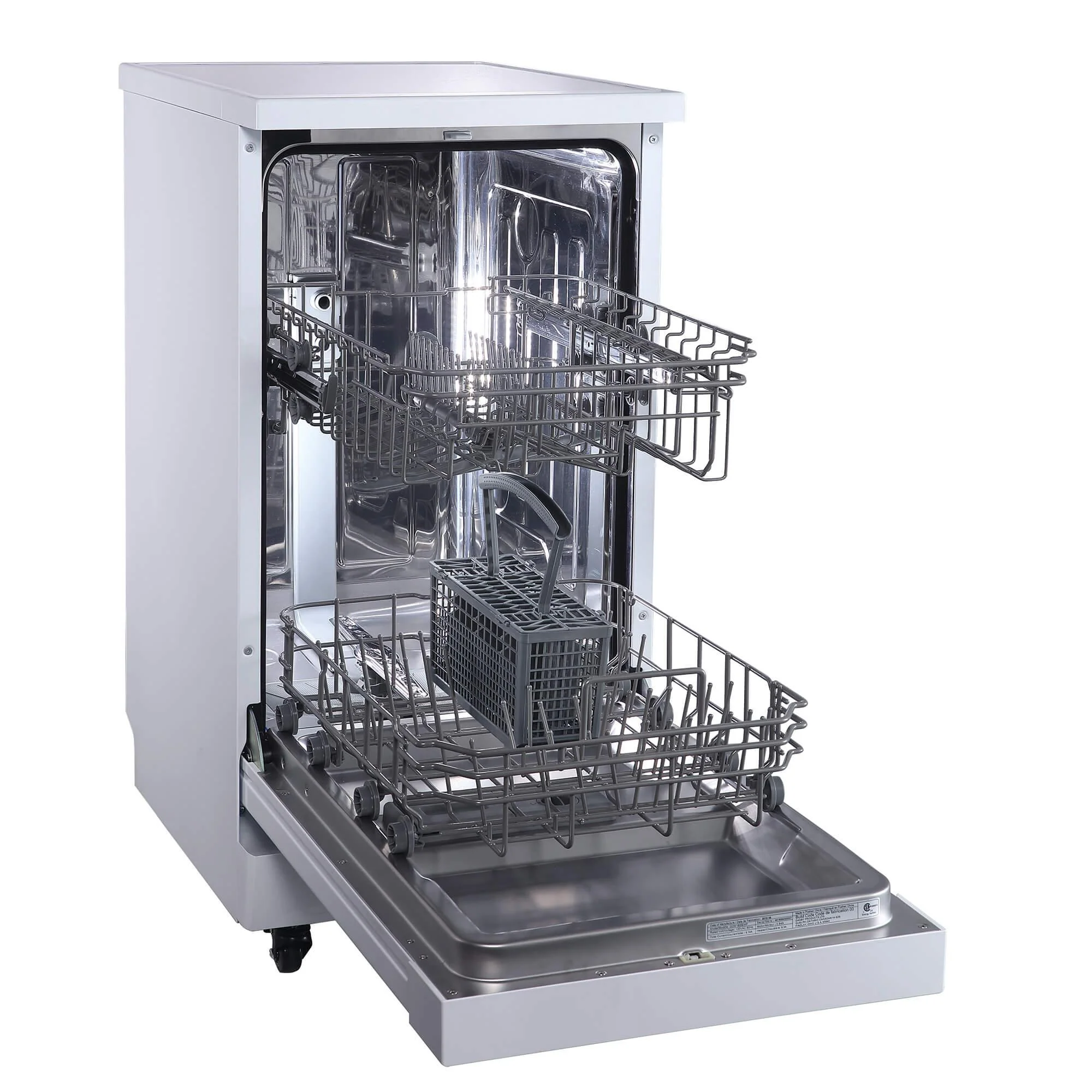 DDW1805EWP Danby 18 Wide Portable Dishwasher in White - Image 17