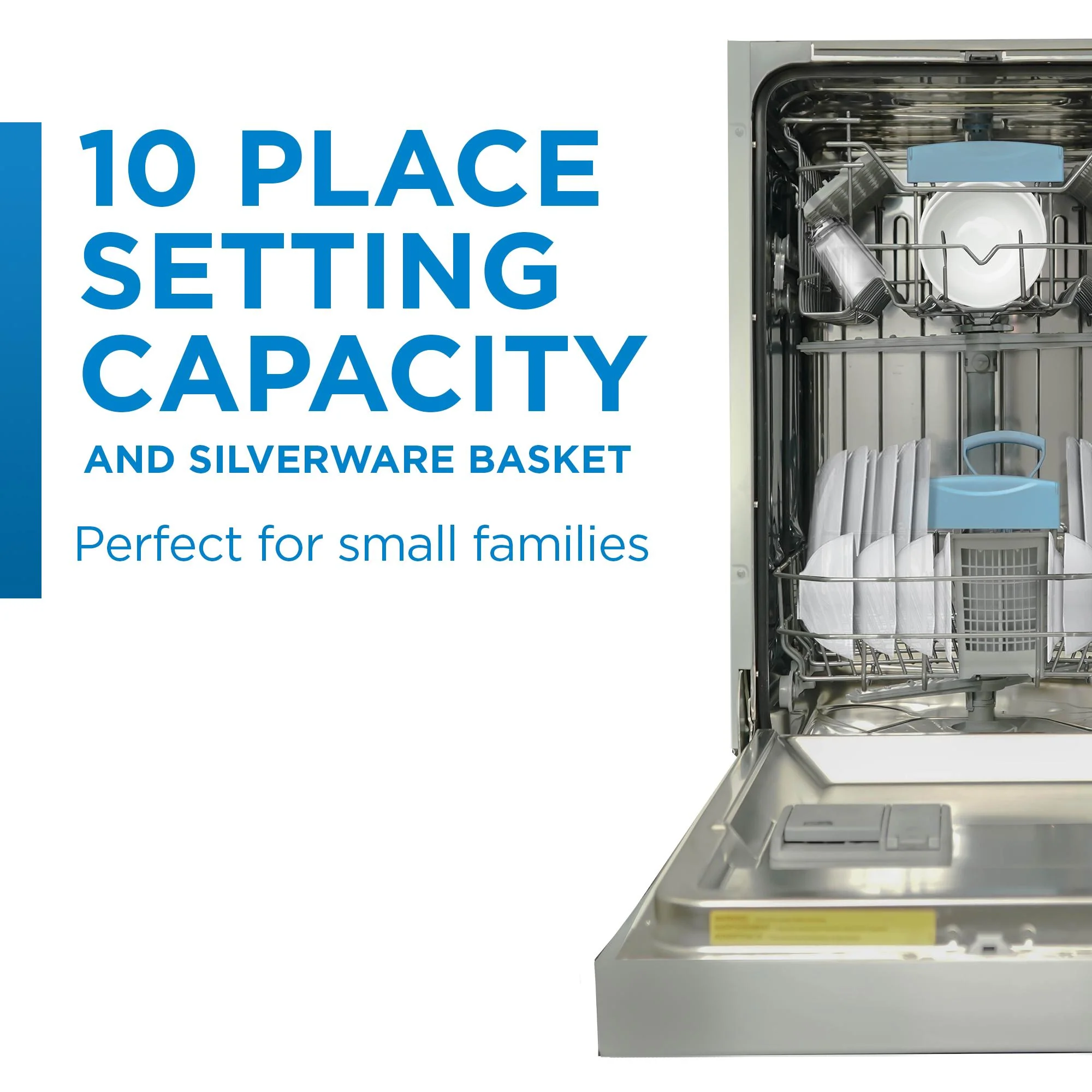DDW18D1ESS Danby 18 Wide Built-in Dishwasher in Stainless Steel - Image 3
