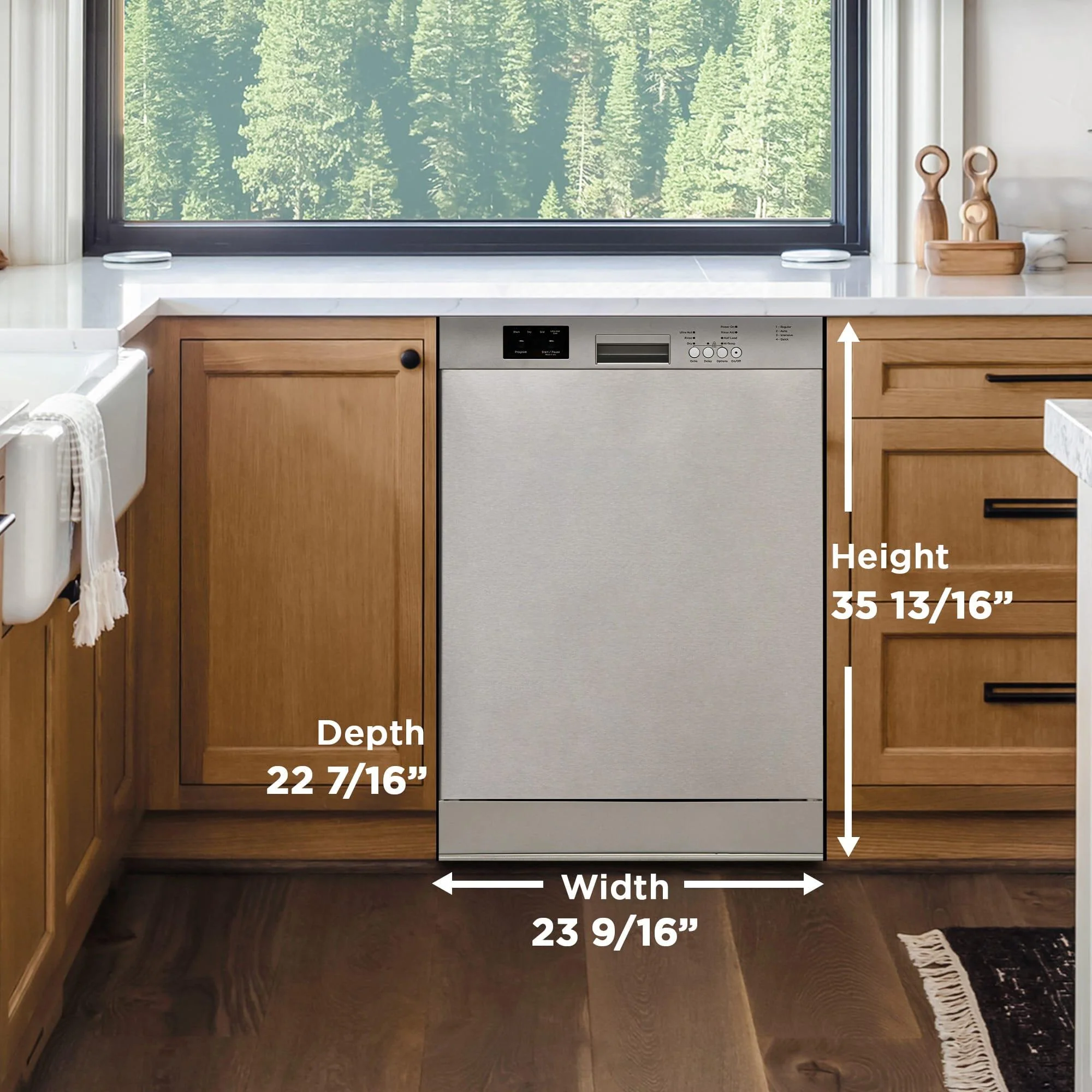 DDW2400ESS Danby 24 Built in Dishwasher in Stainless Steel - Image 11