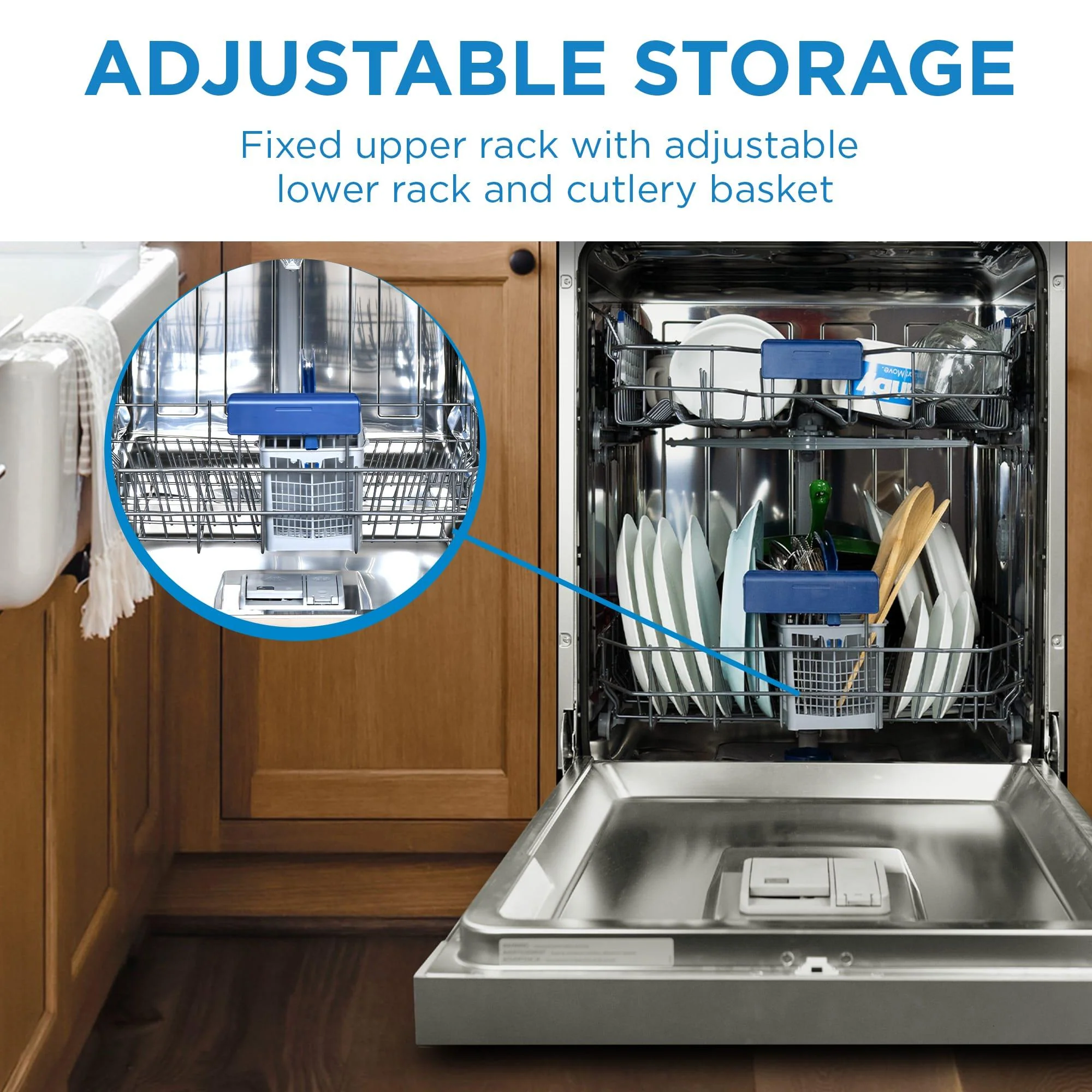 DDW2400ESS Danby 24 Built in Dishwasher in Stainless Steel - Image 4