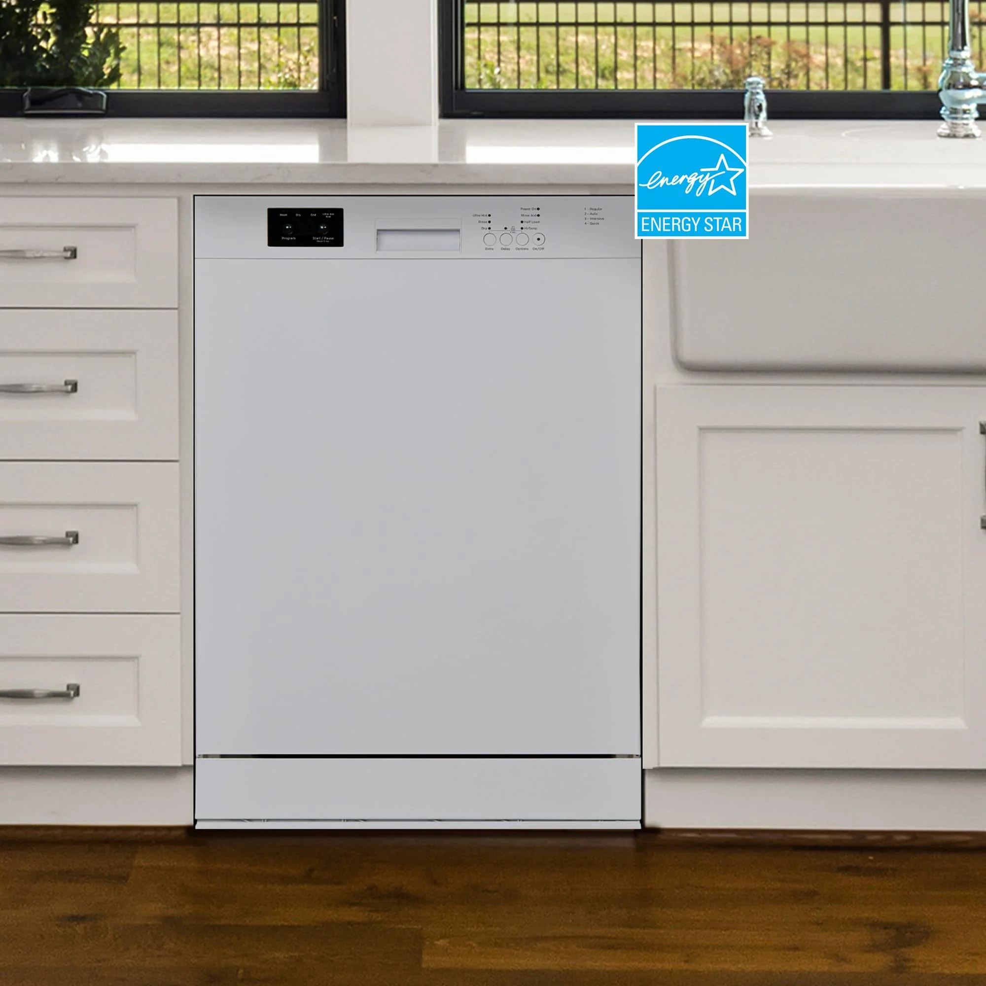 DDW2400EW Danby 24 Wide Built-in Dishwasher in White - Image 11