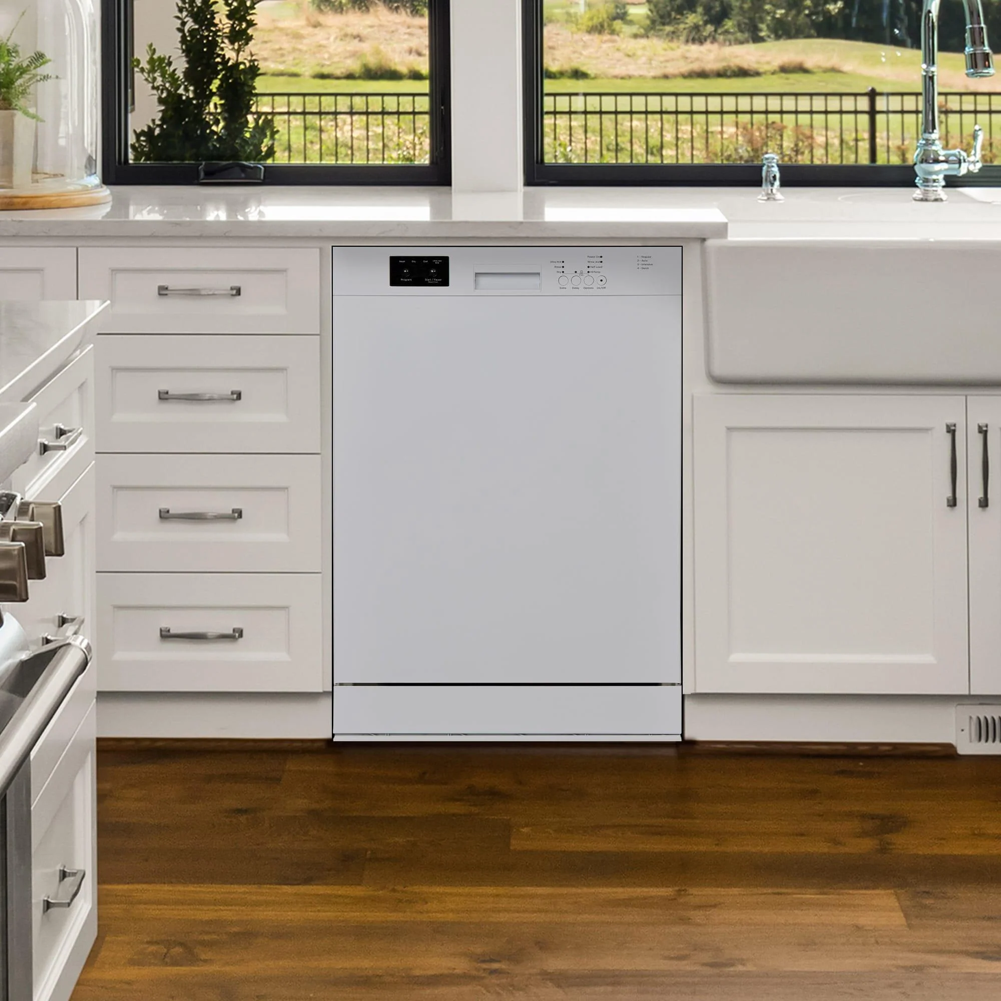 DDW2400EW Danby 24 Wide Built-in Dishwasher in White - Image 8