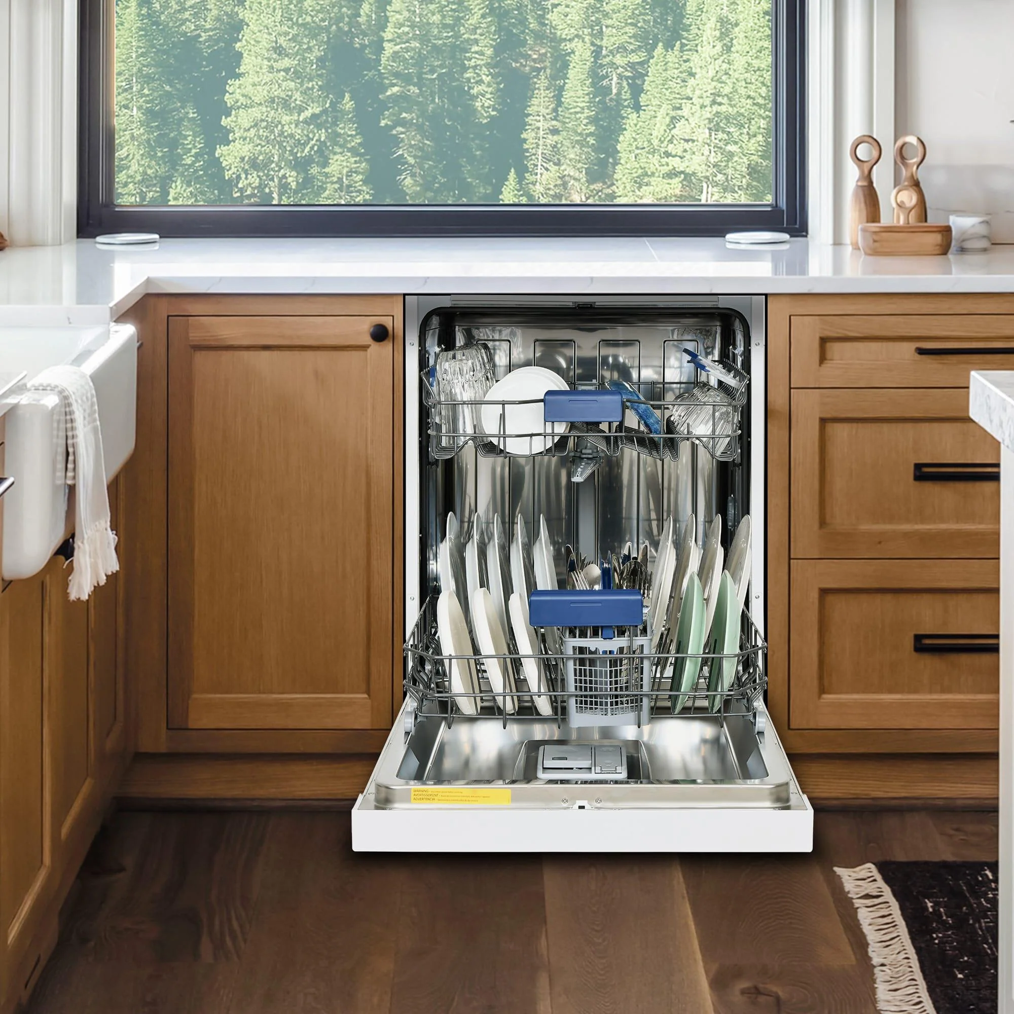 DDW2400EW Danby 24 Wide Built-in Dishwasher in White - Image 9