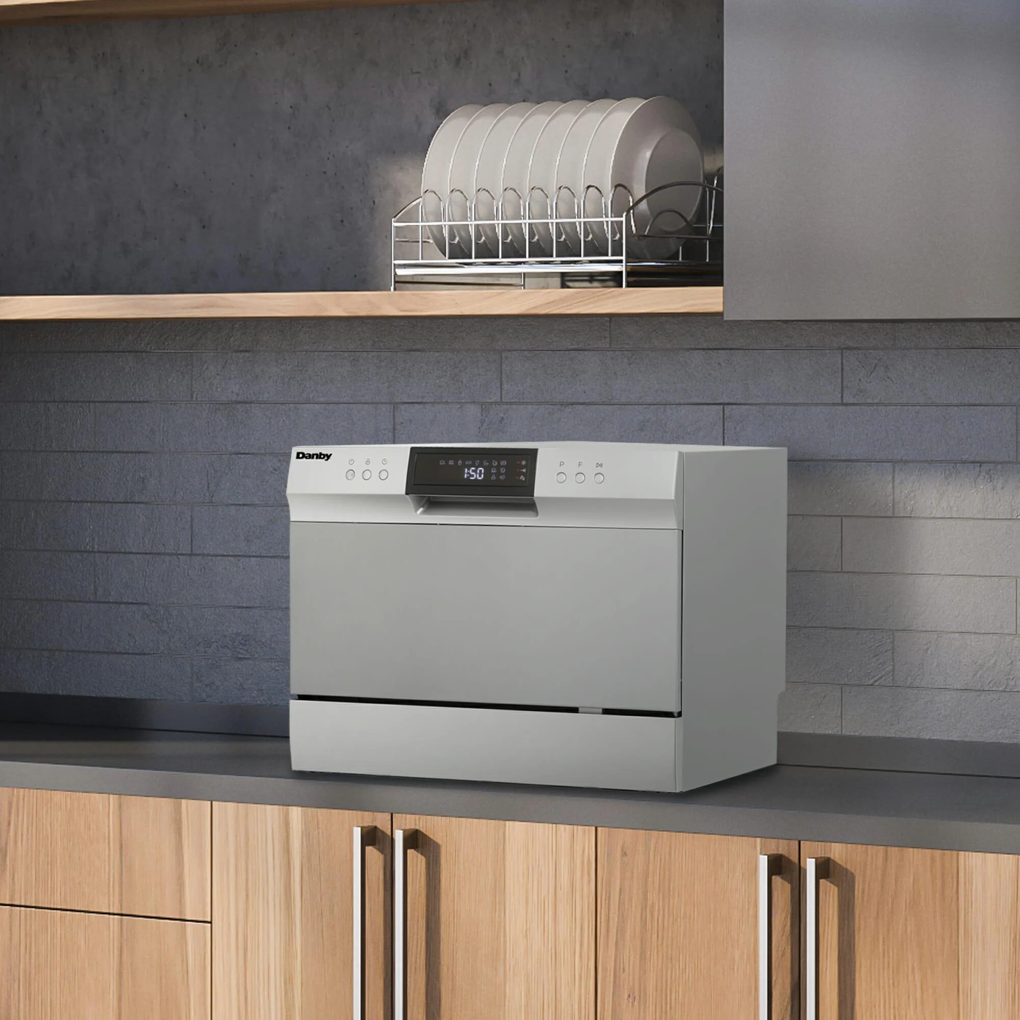 DDW631SDB Danby 6 Place Setting Countertop Dishwasher in Silver - Image 19