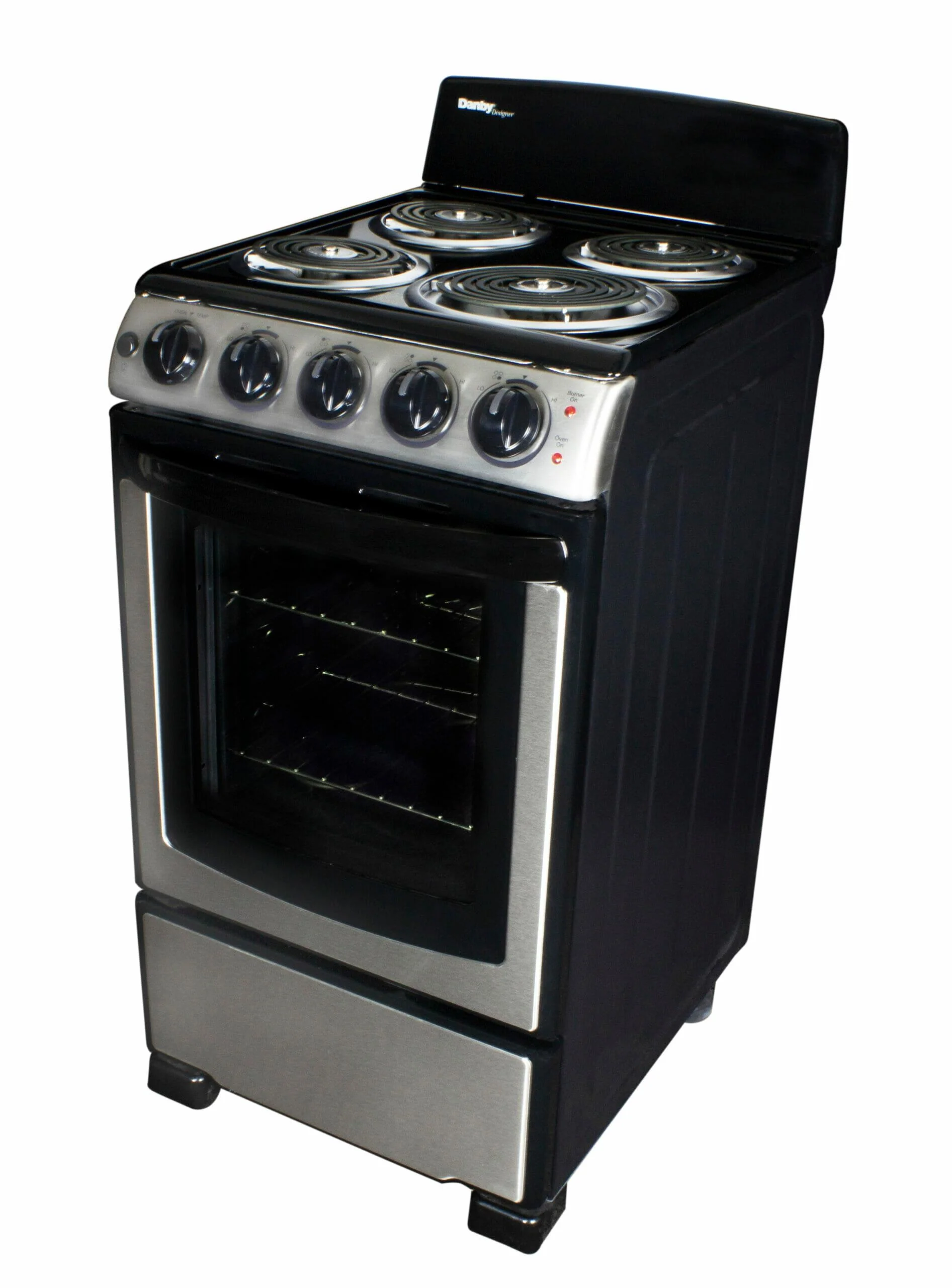 Danby 20" Wide Electric Range in Stainless Steel - Image 3