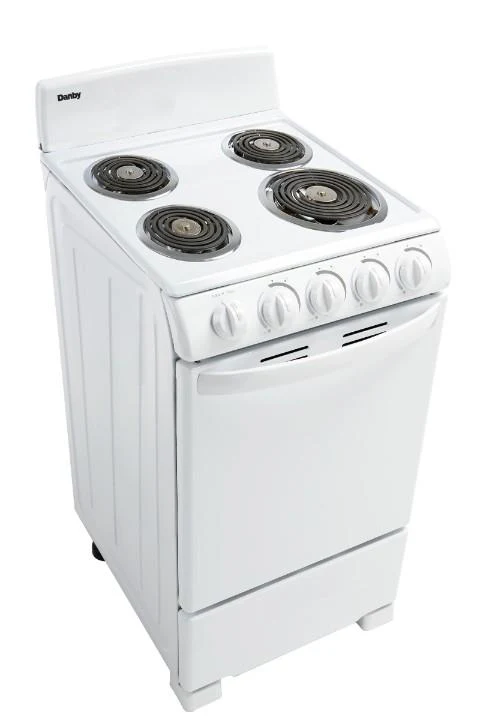 DER203W Danby 20 Wide Electric Range in White - Image 3