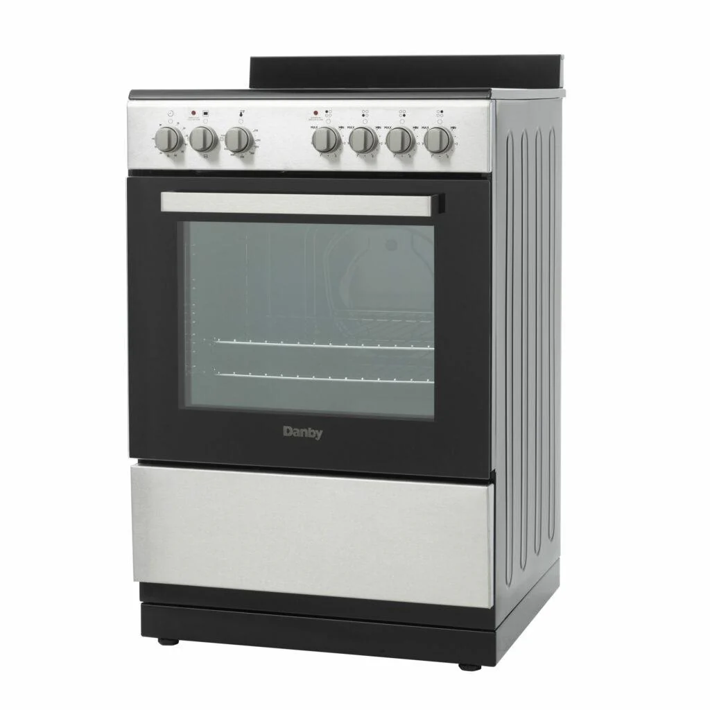 DER24V1BSS Danby 24 Wide Electric Range in Stainless Steel - Image 3