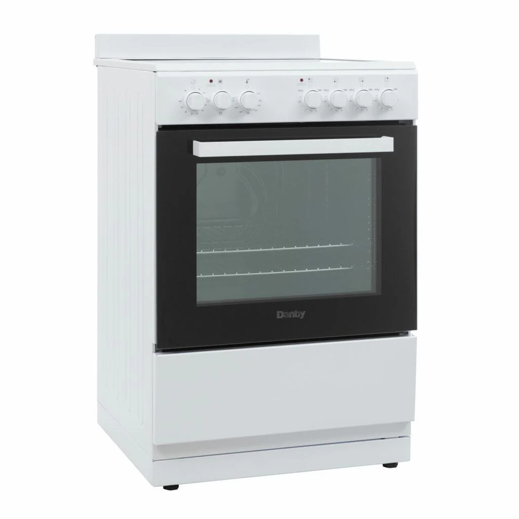 DER24V1W Danby 24 Wide Electric Range in White - Image 2