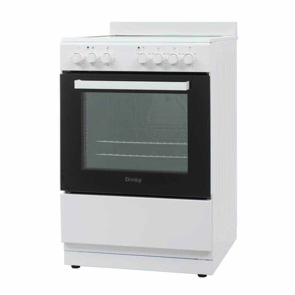 DER24V1W Danby 24 Wide Electric Range in White - Image 3
