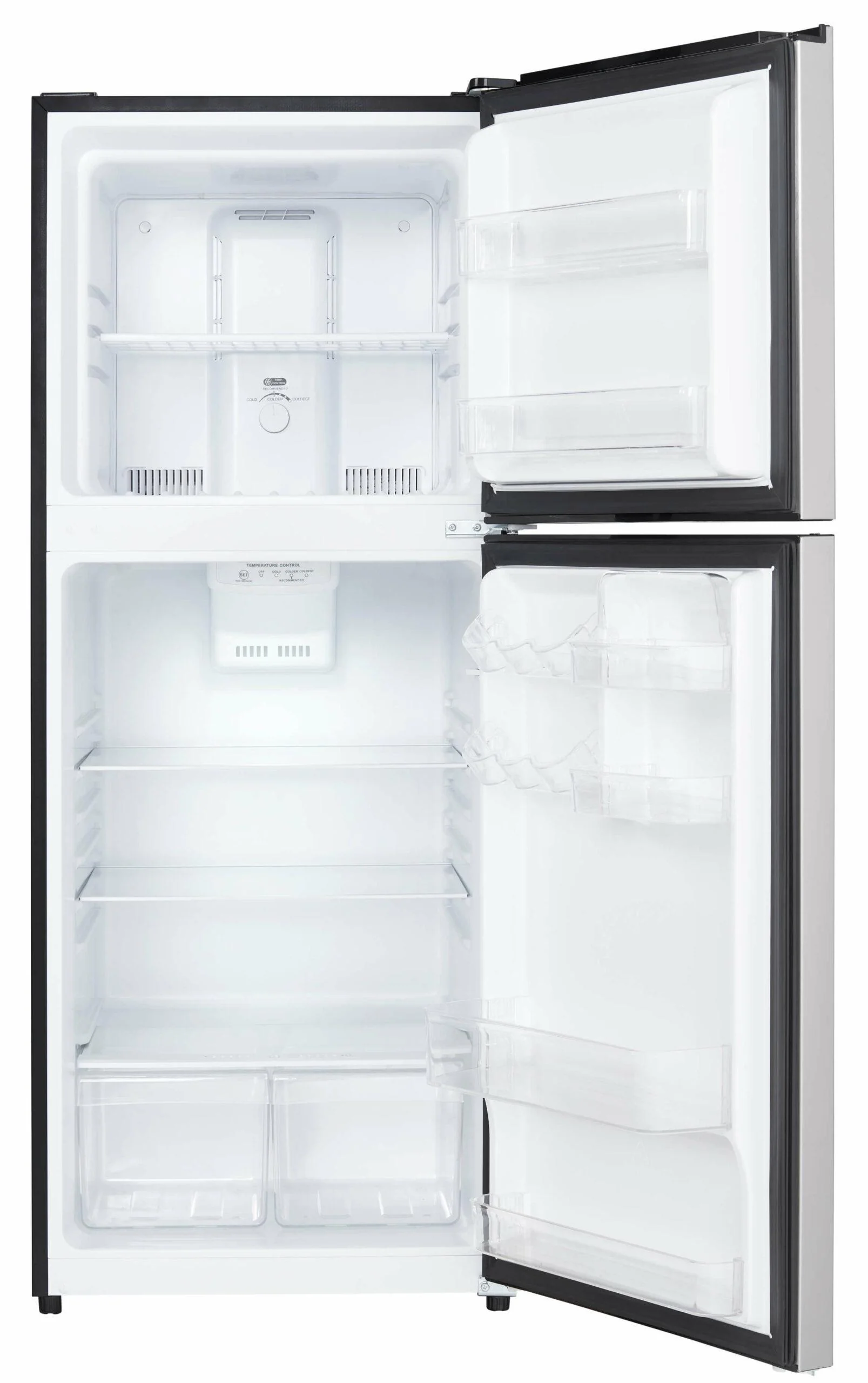 DFF101B1BSLDB Danby 10.1 cu. ft. Top Mount Apartment Size Fridge in Stainless Steel Look - Image 4