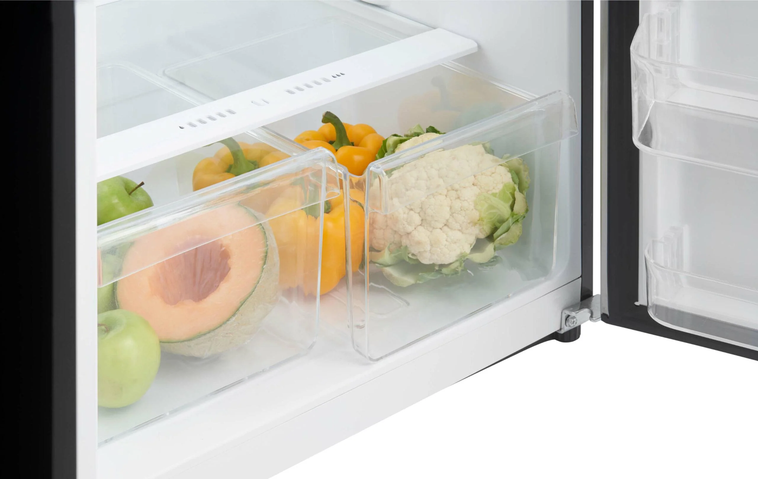 DFF101B1BSLDB Danby 10.1 cu. ft. Top Mount Apartment Size Fridge in Stainless Steel Look - Image 7