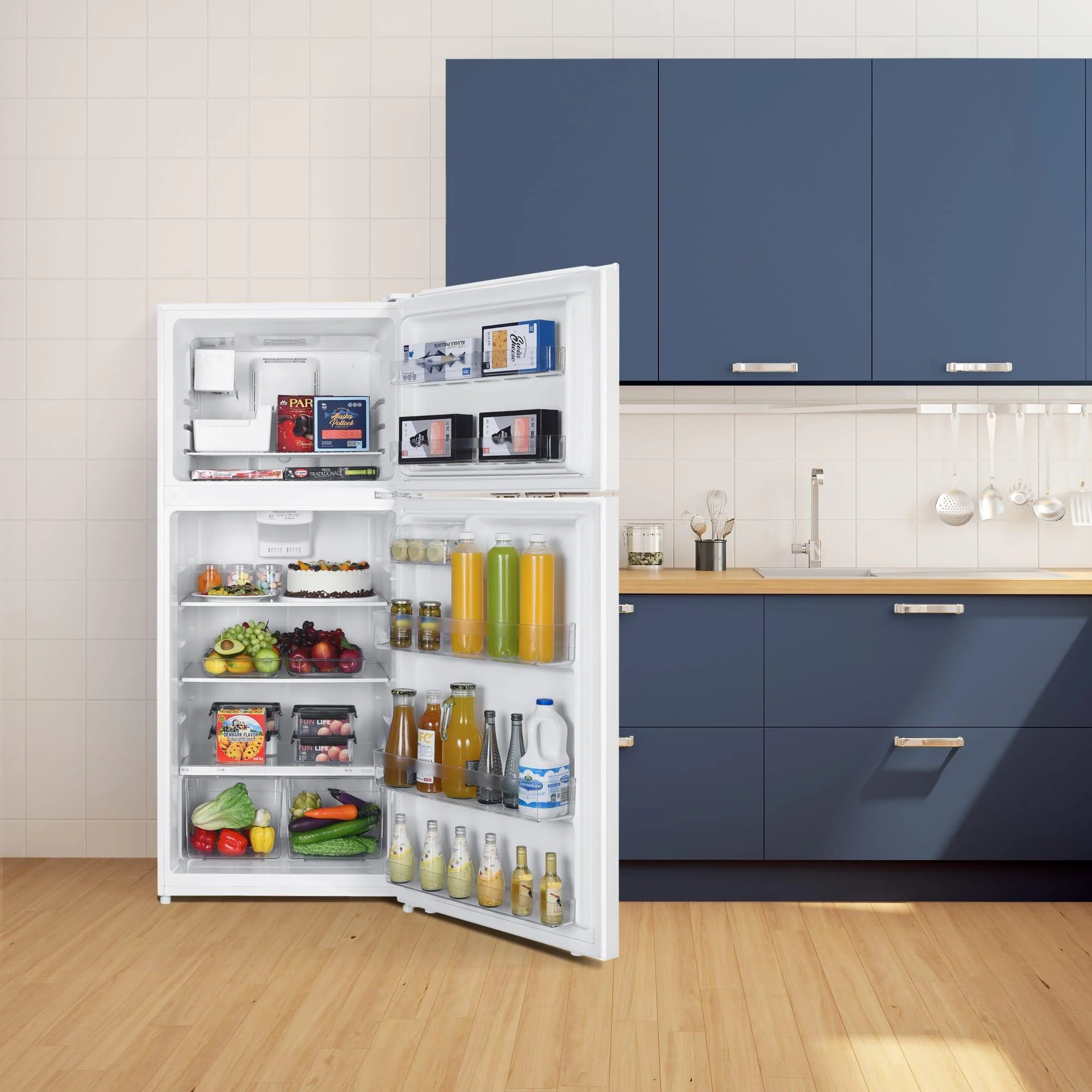 DFF176B1WDB Danby 18 cu. ft. Top Mount Refrigerator in White - Image 10