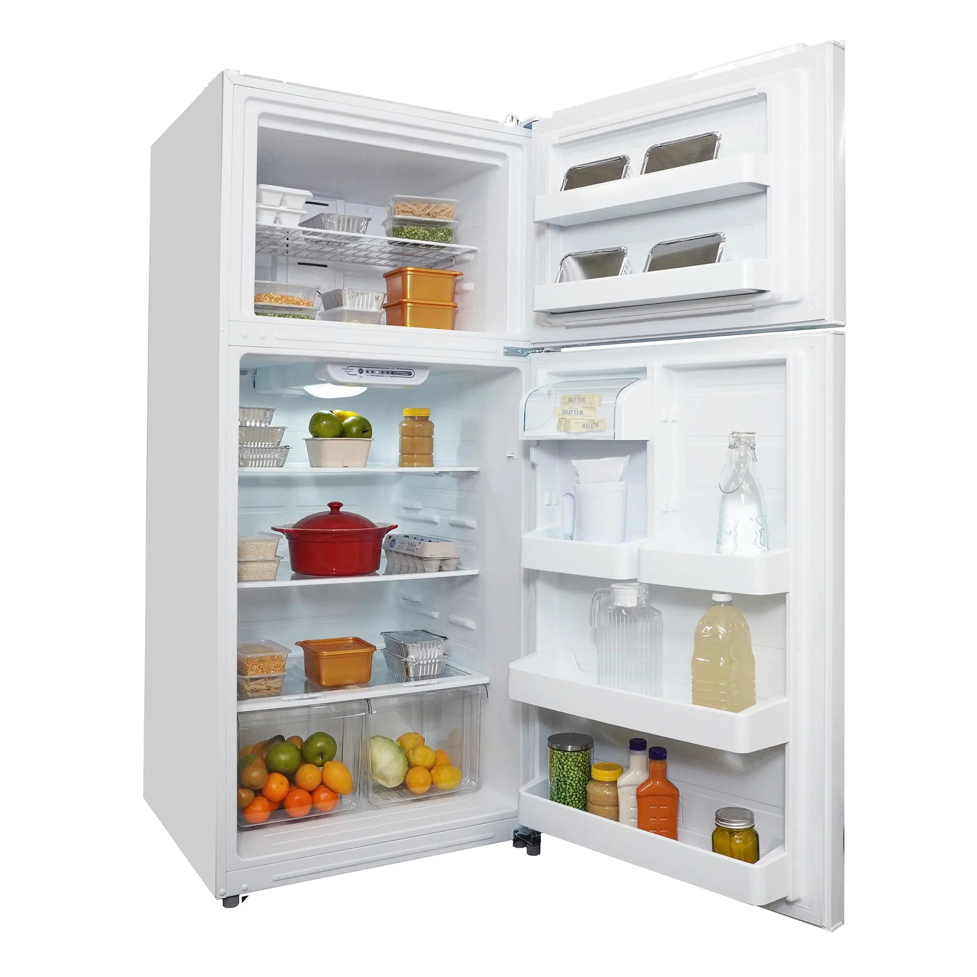 DFF180E1WDB Danby 18.1 cu. ft. Apartment Size Fridge Top Mount in White - Image 7