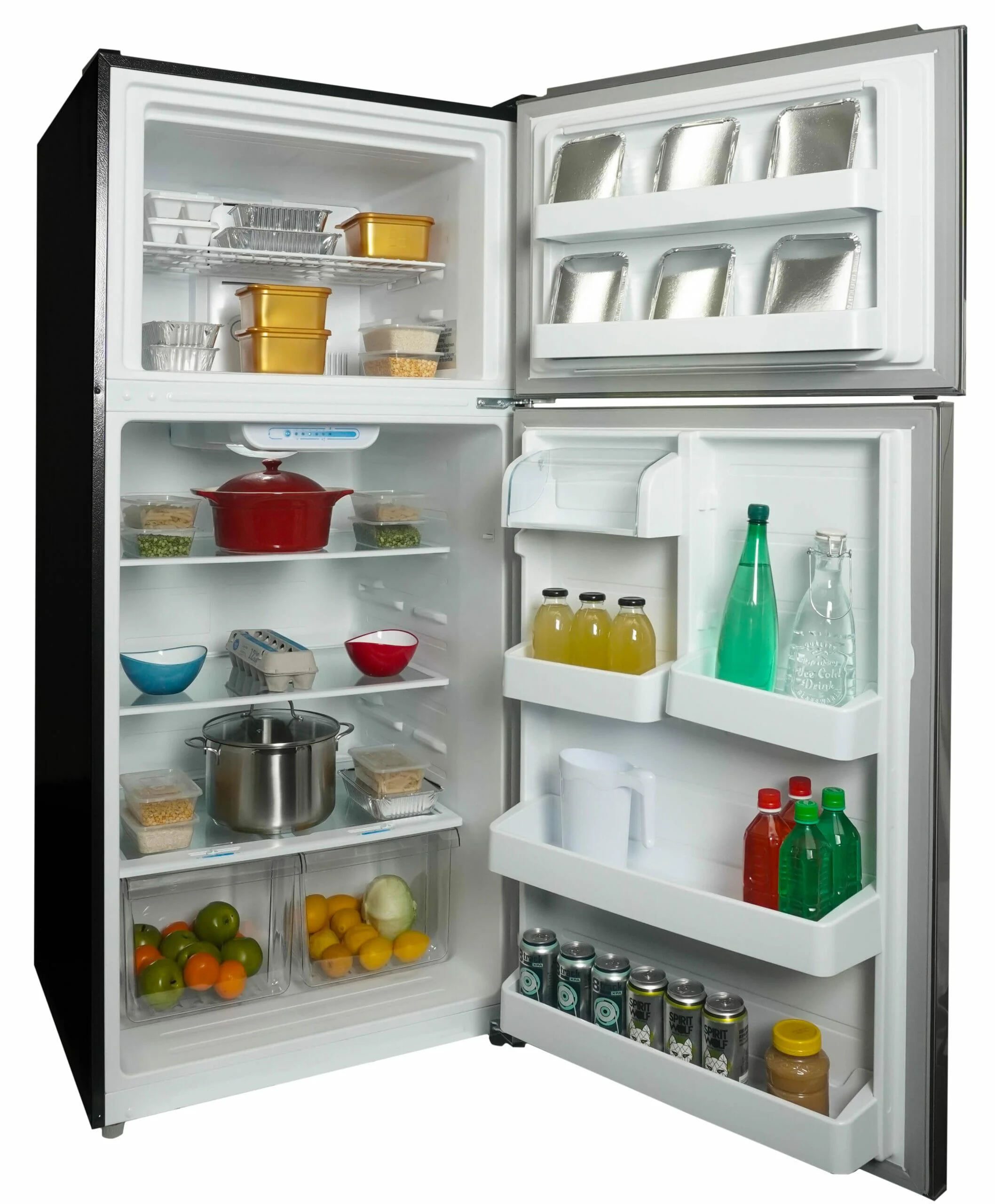DFF180E2SSDB Danby 18.1 cu. ft. Apartment Size Fridge Top Mount in Stainless Steel - Image 6