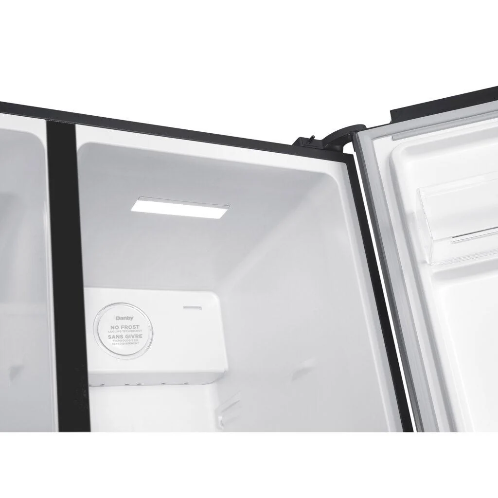 DFF212B1SLDB Danby 21.2 cu. ft. Side-by-Side Refrigerator in Stainless Steel Look - Image 5