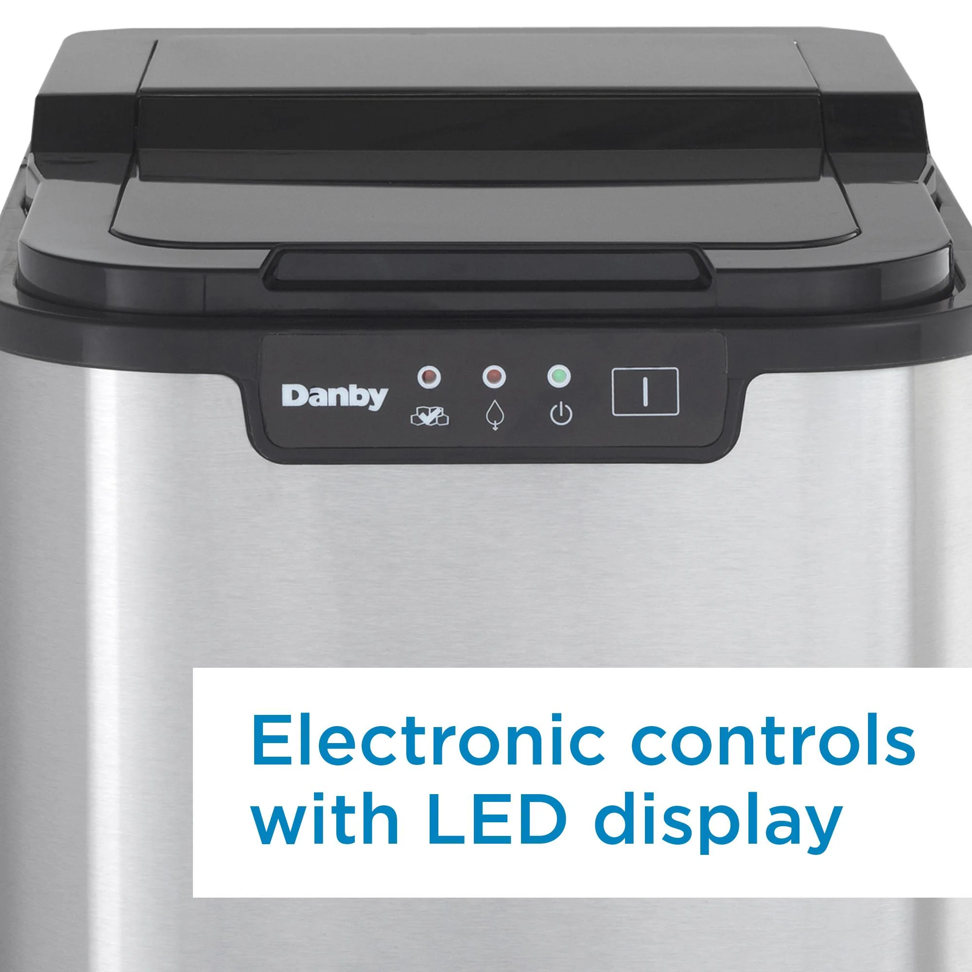 DIM2500SSDB Danby 25 lbs. Countertop Ice Maker in Stainless Steel - Image 4