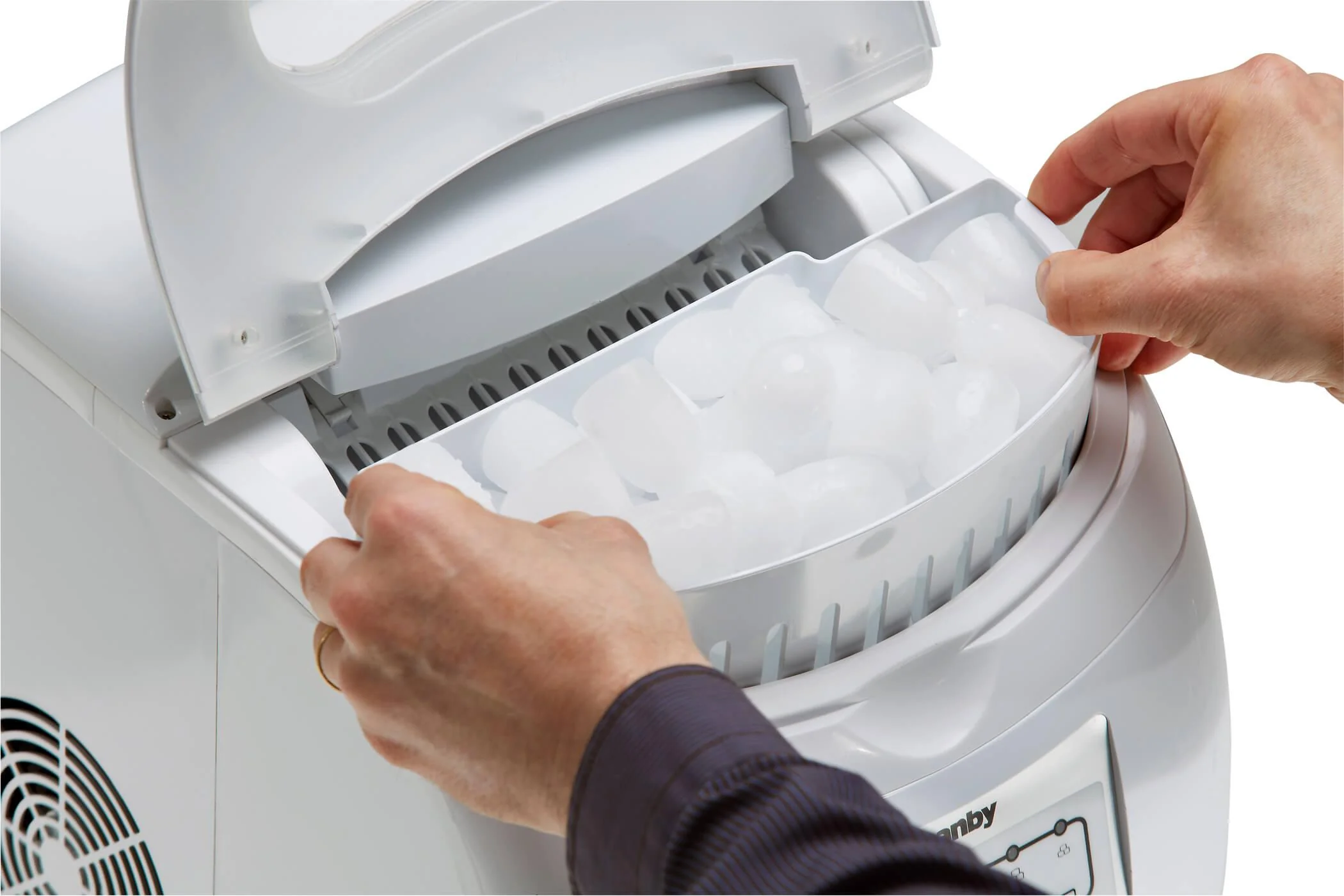 Danby 25 lbs. Countertop Ice Maker in White - Image 10